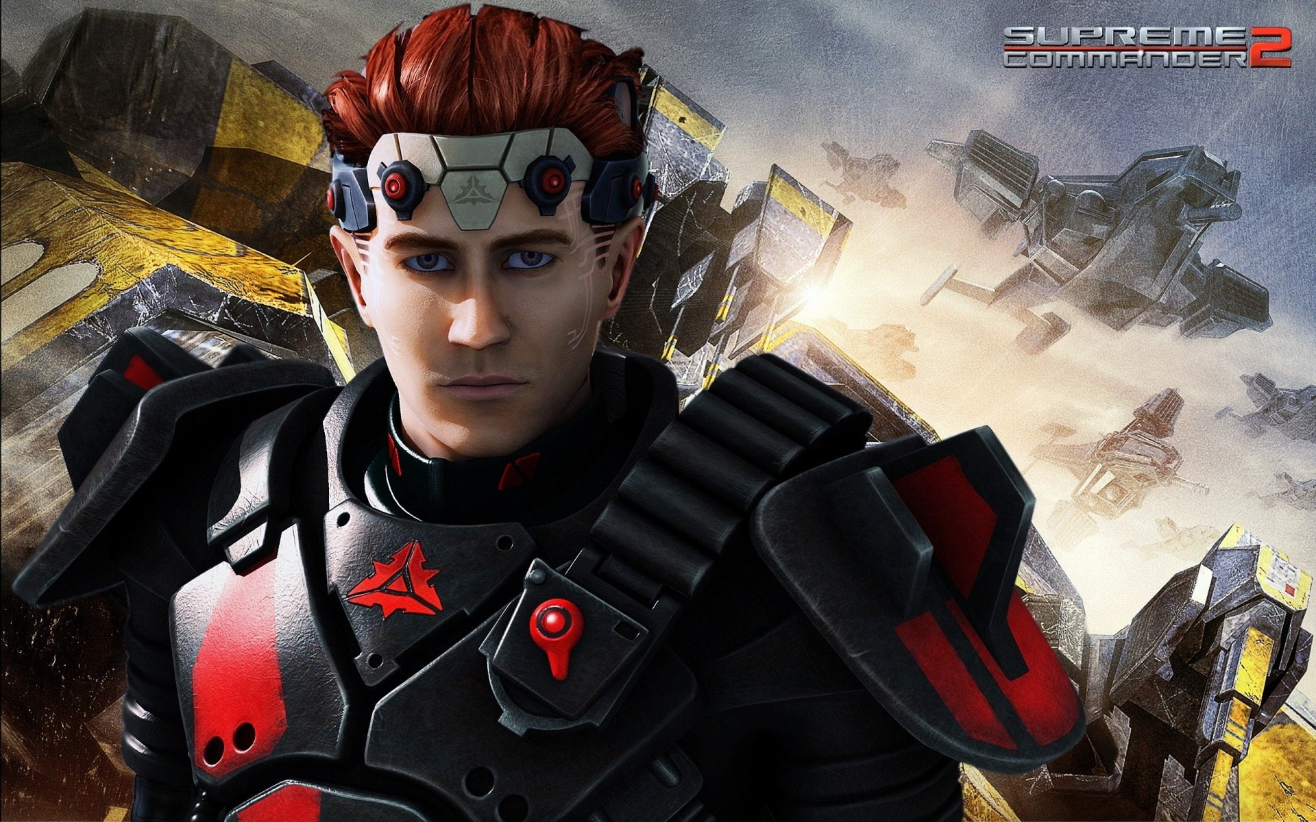 fighting, 1080P, strategy, sci-fi, mecha, supreme, commander, HD Wallpaper
