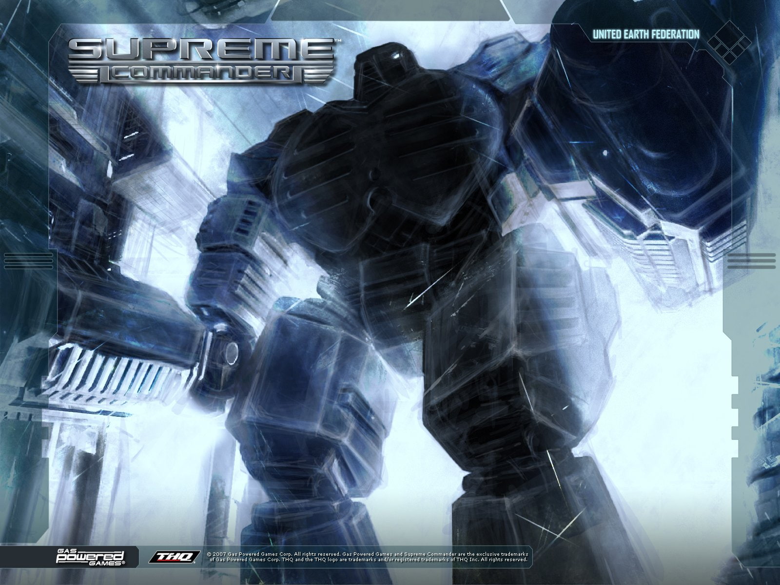 commander, sci-fi, fighting, mecha, supreme, 720P, strategy, HD Wallpaper