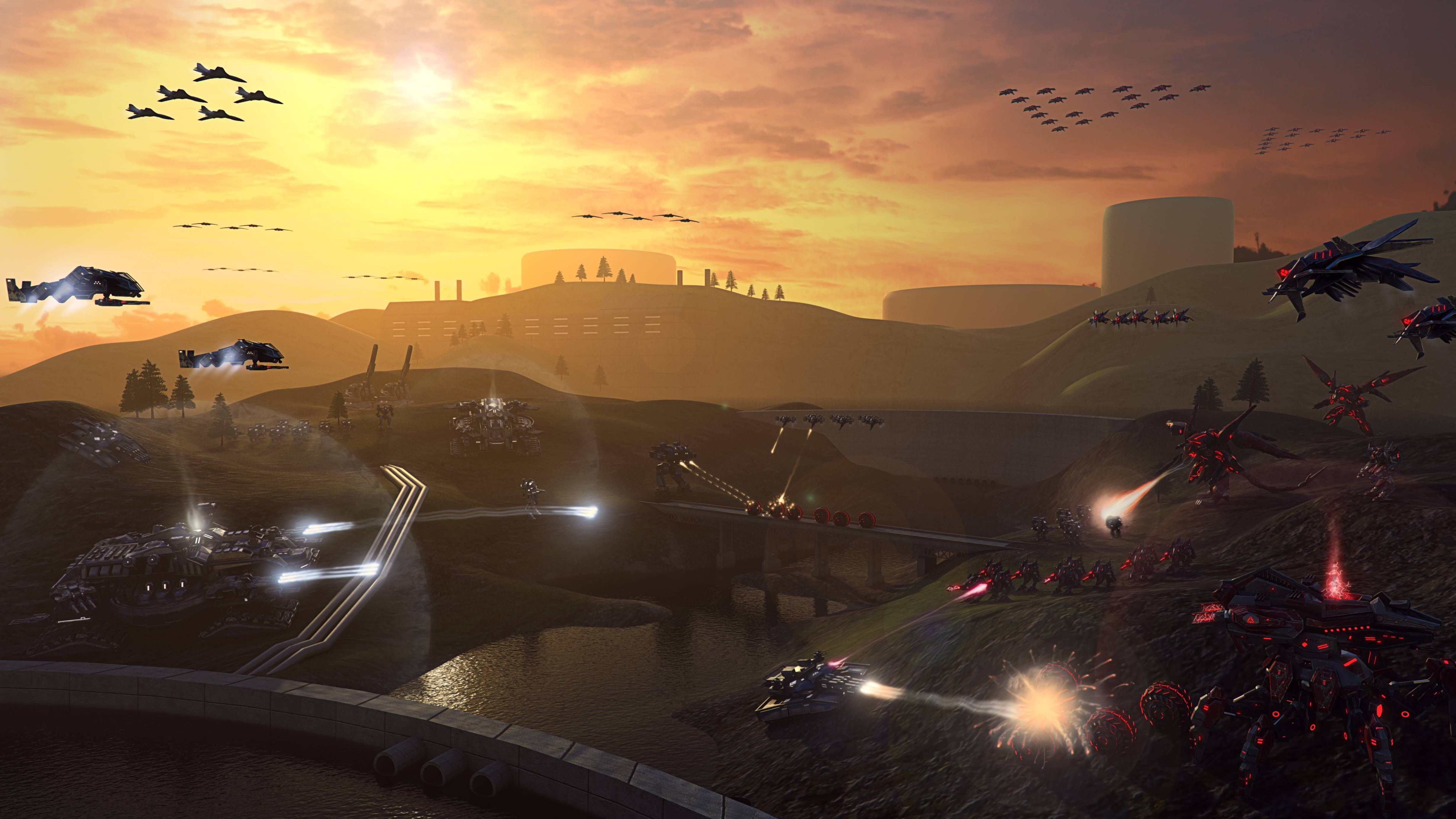 4K, supreme commander 2, HD Wallpaper