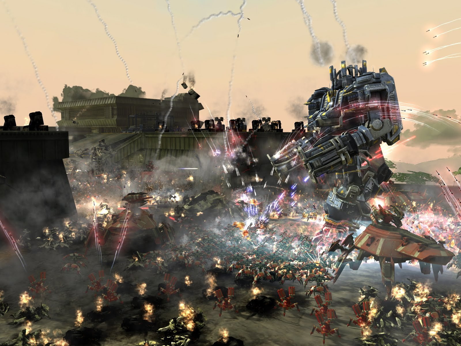 commander, mecha, 720P, supreme, strategy, fighting, sci-fi, HD Wallpaper