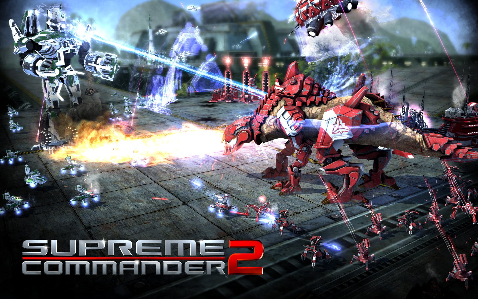 1080P, fighting, commander, supreme, sci-fi, strategy, mecha, HD Wallpaper