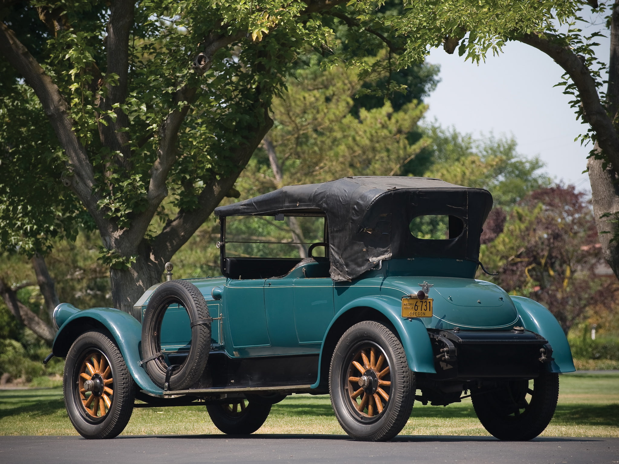 model 66, arrow, retro, roadster, 1080P, 1918, pierce, HD Wallpaper