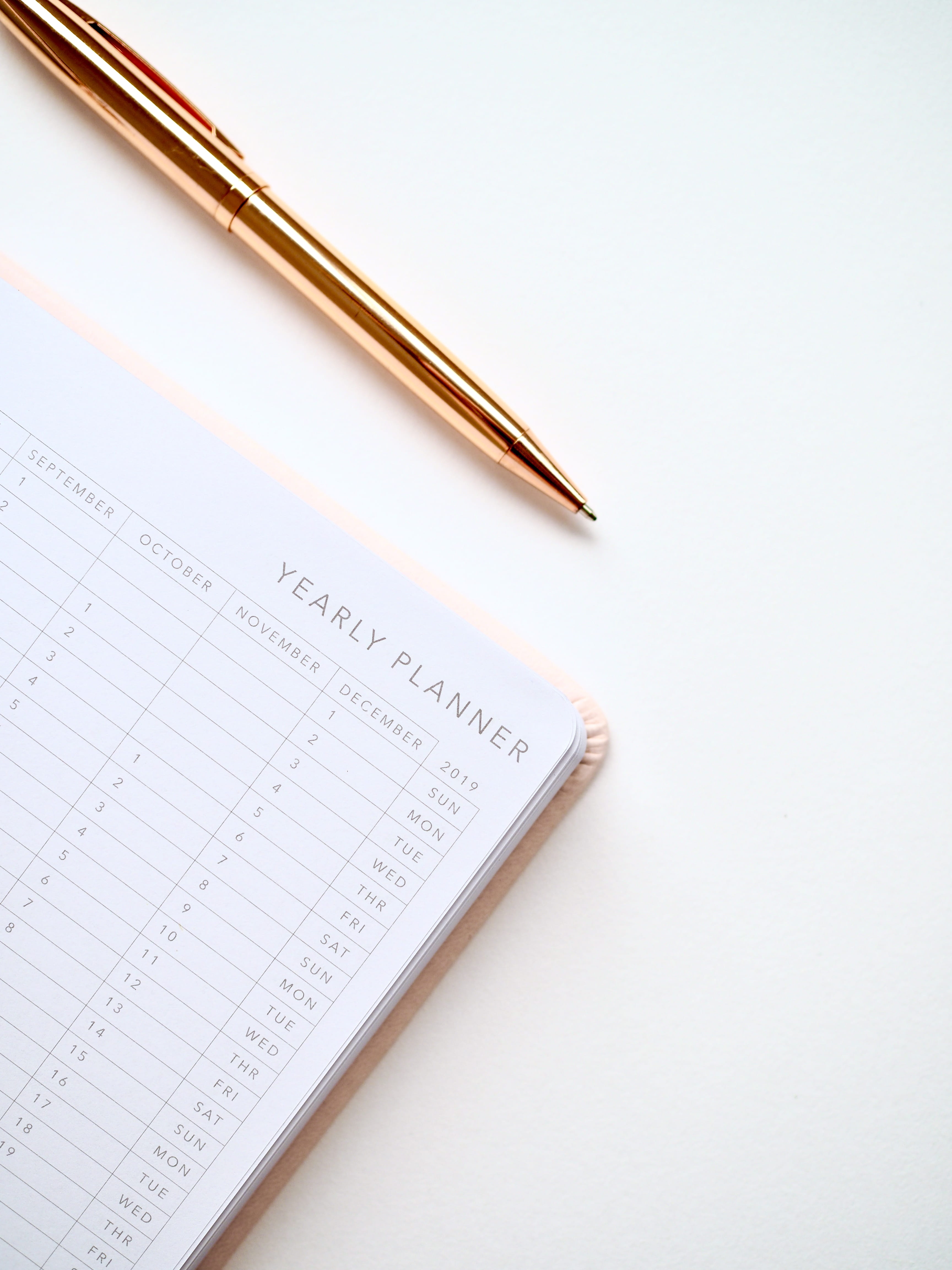 writing, planner, month, white color, handwriting, high angle view, notebook, cut out, planning, single object, pen, table, diary, writing instrument, black, Phone HD Wallpaper