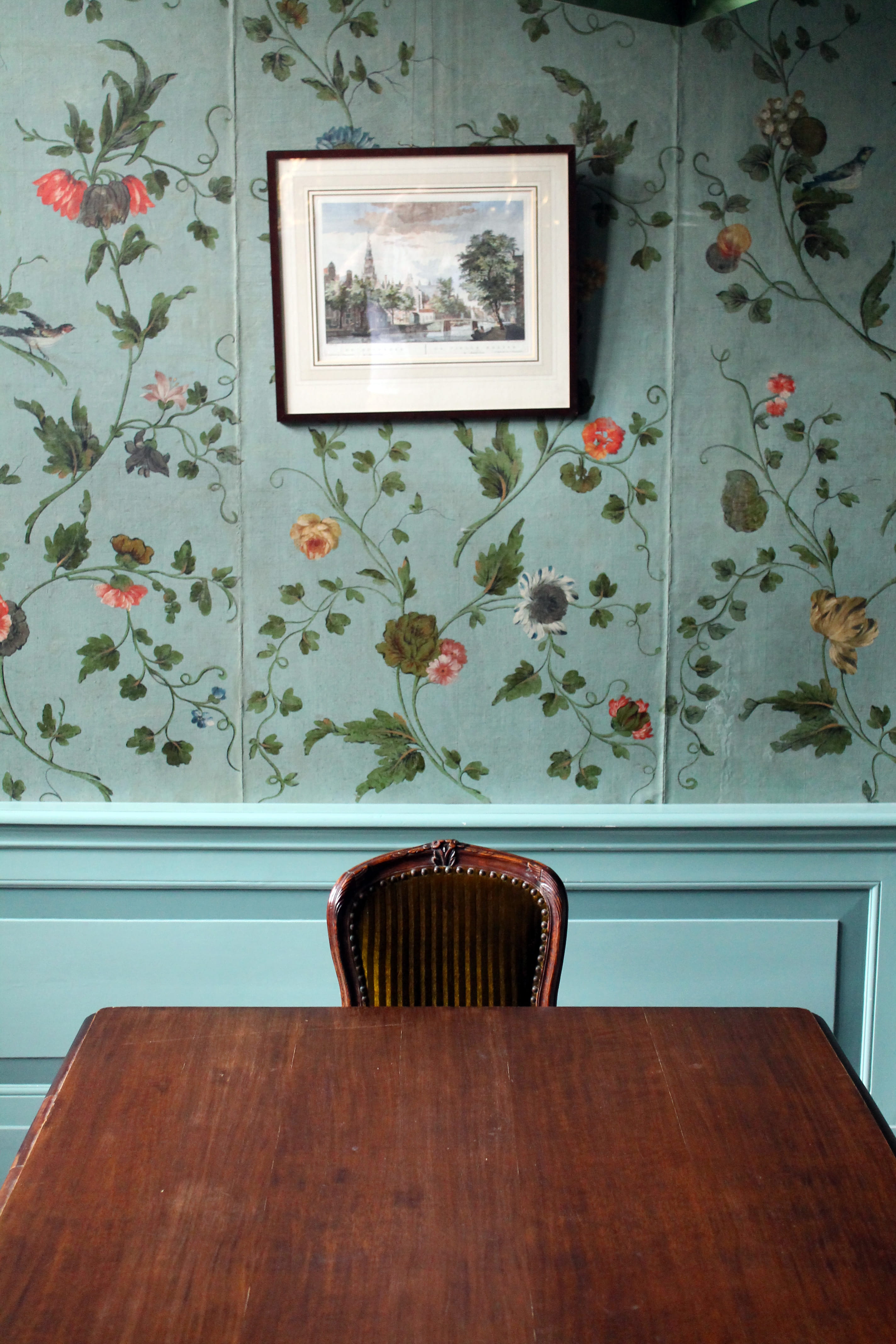  no people, tourist, home interior, painting, container, old, art, dutch, plant, simplicity, picture frame, day, blue, wanderlust, amsterdam, Phone HD Wallpaper