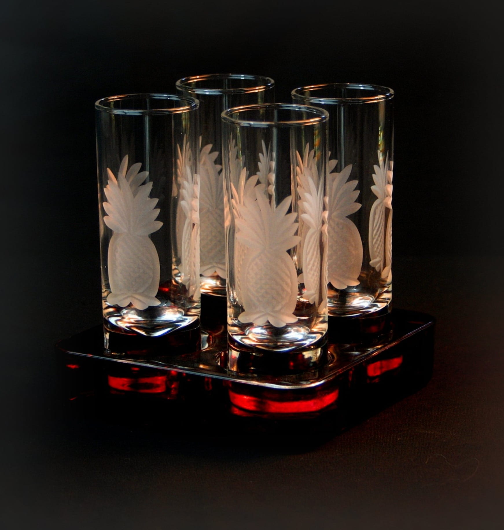 group of objects, glass - material, still life, table, reflection, studio shot, Glasses, group, Etched, black background, no people, container, laboratory, Phone HD Wallpaper