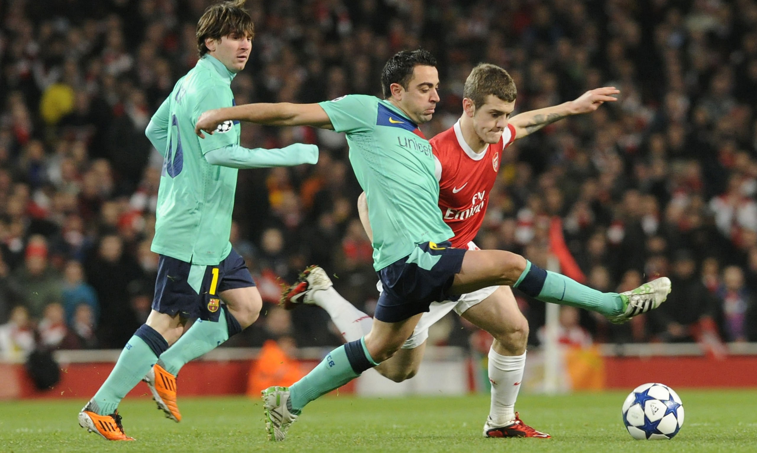 football, Messi, 2K, Arsenal, Javi, Barcelona, Wilshire, HD Wallpaper