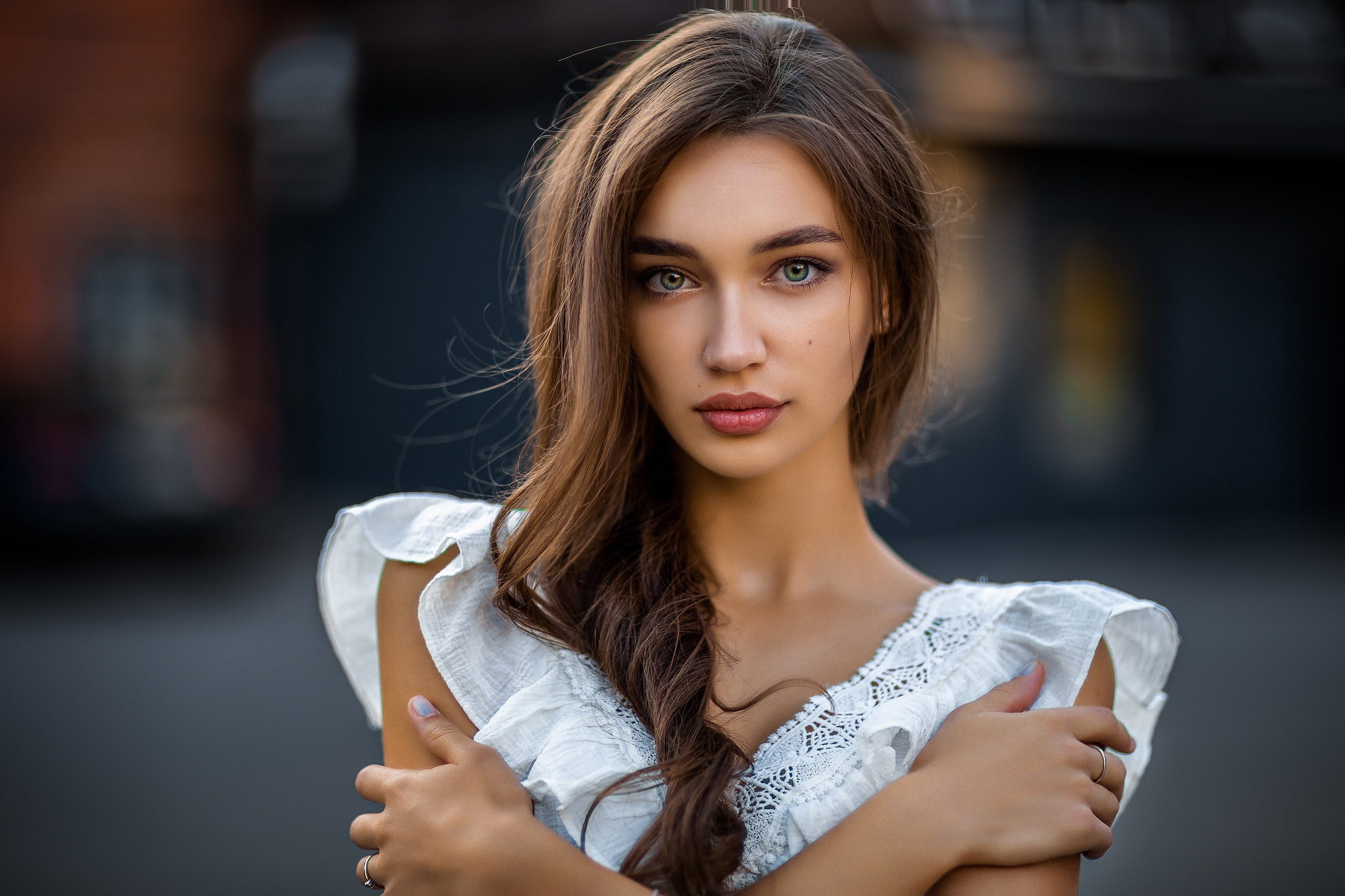 2K, Stas Khachatryan, Polina Vasileva, Girl, HD Wallpaper