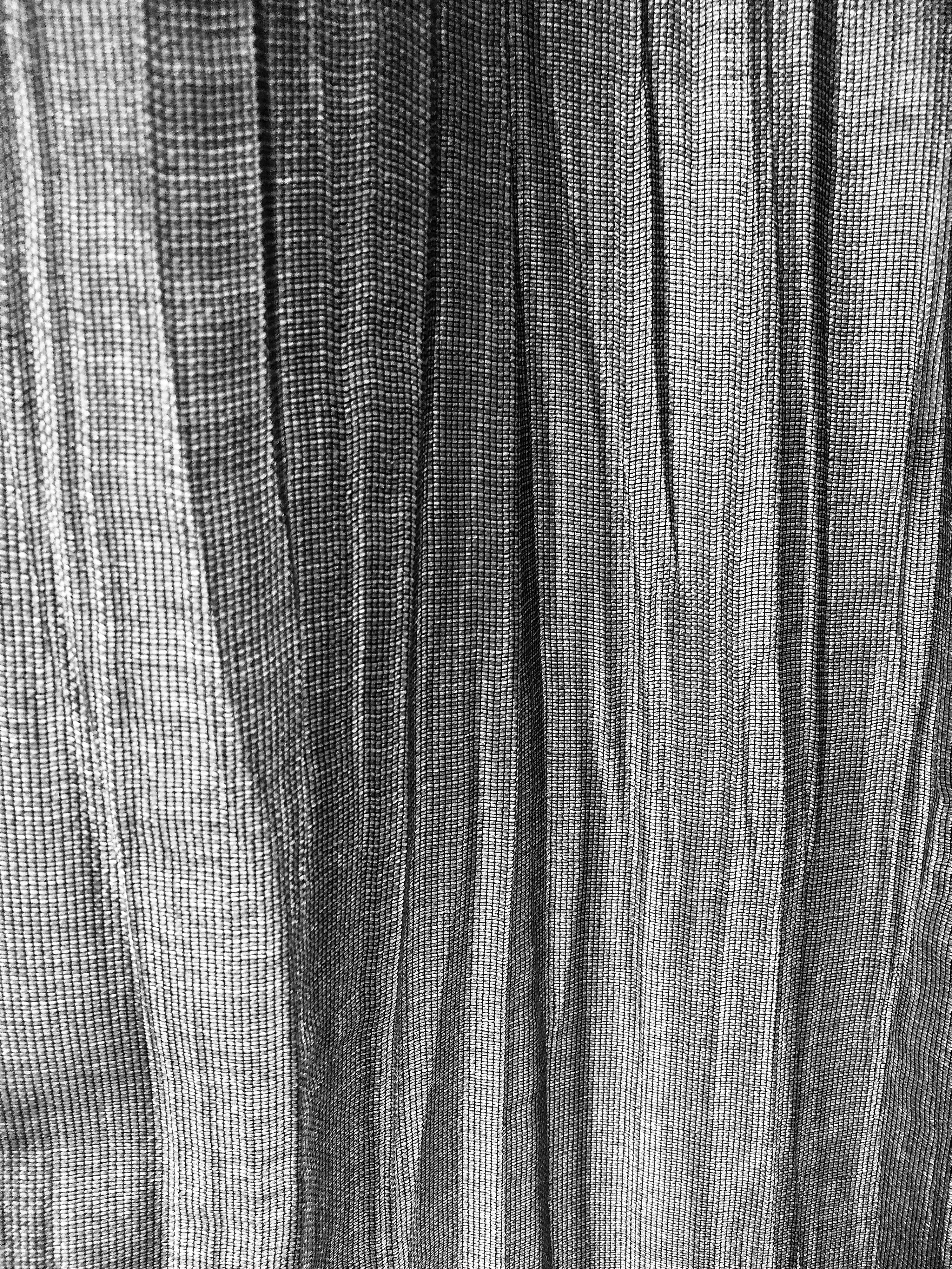 background, pattern, texture, summary, textile, material, linen, sheet, design decoration, close-up, day, gray, high angle view, striped, curtain, 4K, Phone HD Wallpaper