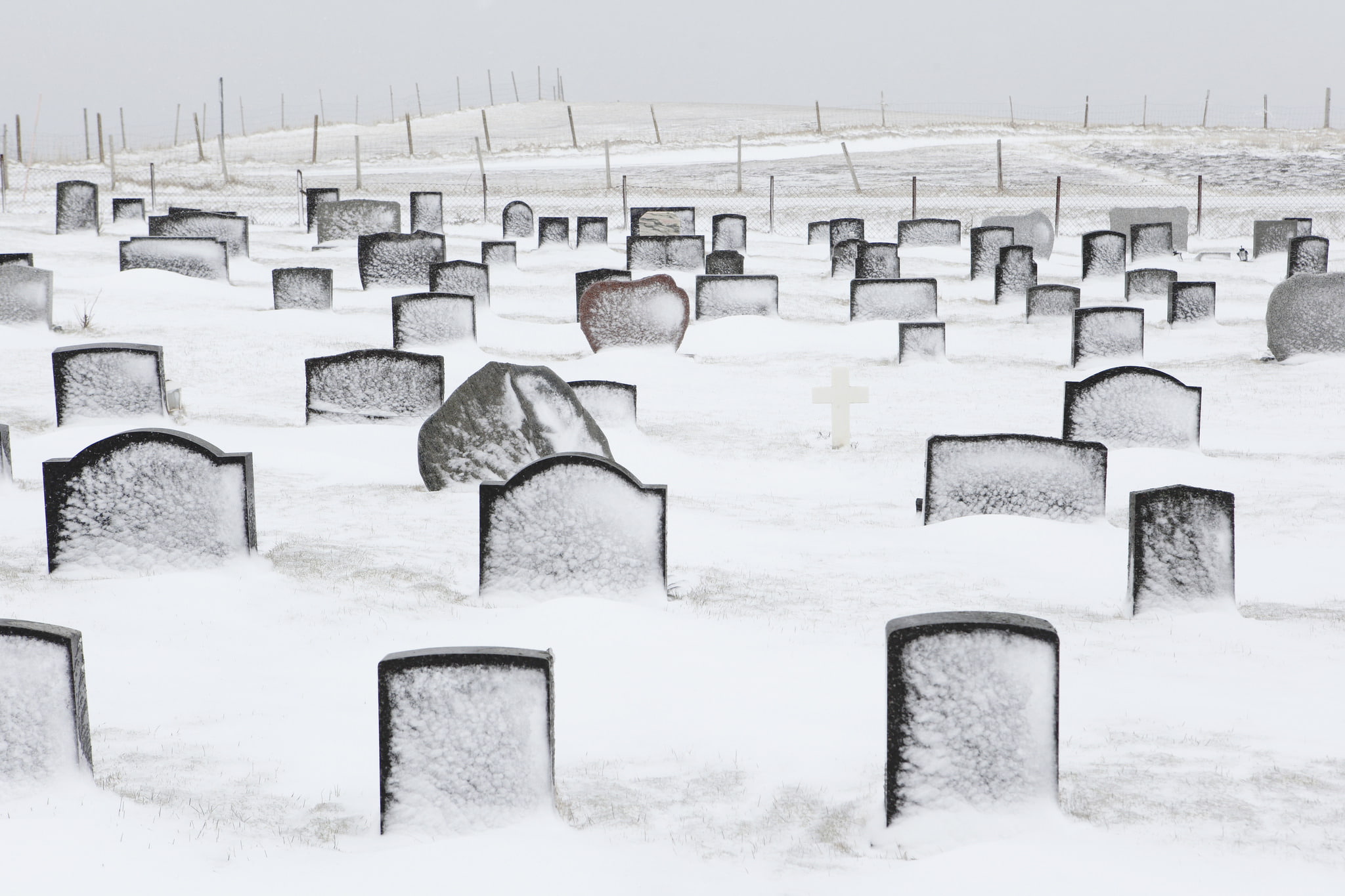 winter, summary, life, snow, cemetery, frontier, 1080P, meaning, cold, loneliness, HD Wallpaper