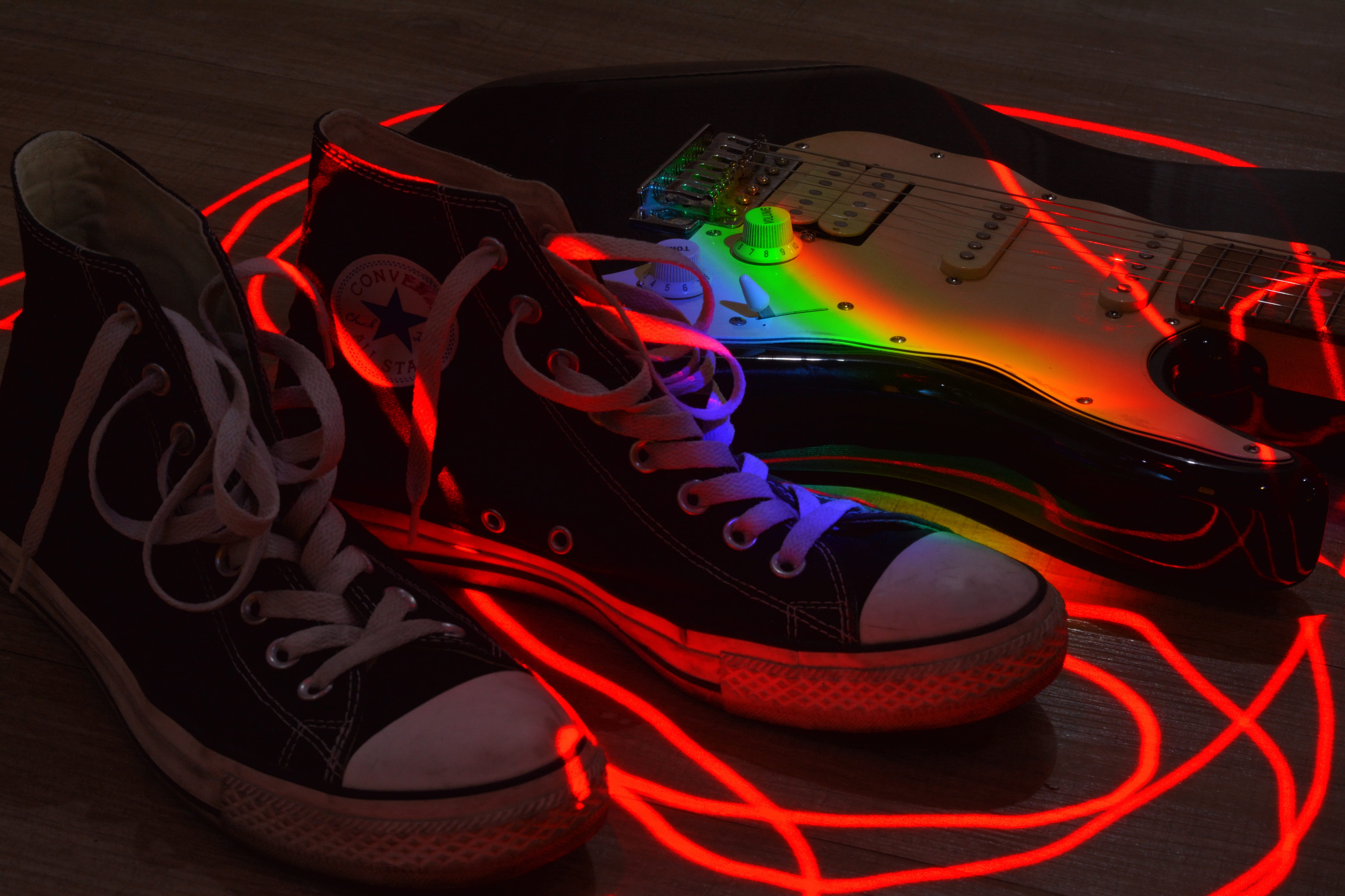 illuminated, leather, desktop, black background, art and craft, shape, high angle view, pattern, style, flame, no people, creativity, fashion, shoe, bone, HD Wallpaper