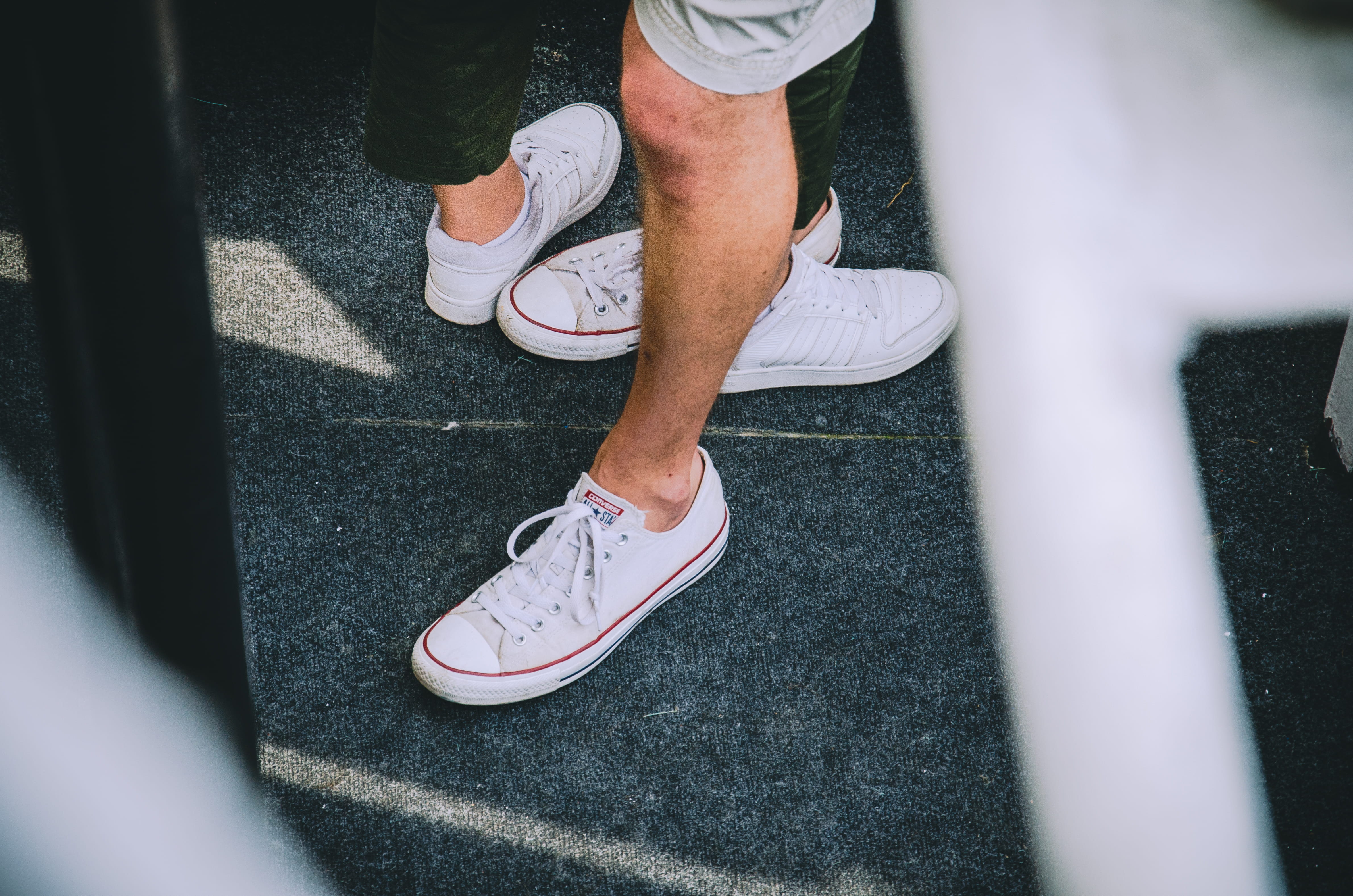 adult, part Of, running, copy Space, love, gray, person, exercising, sports Shoe, activity, standing, shoe, leg, the Human Body, action, human Foot, visual deception, HD Wallpaper