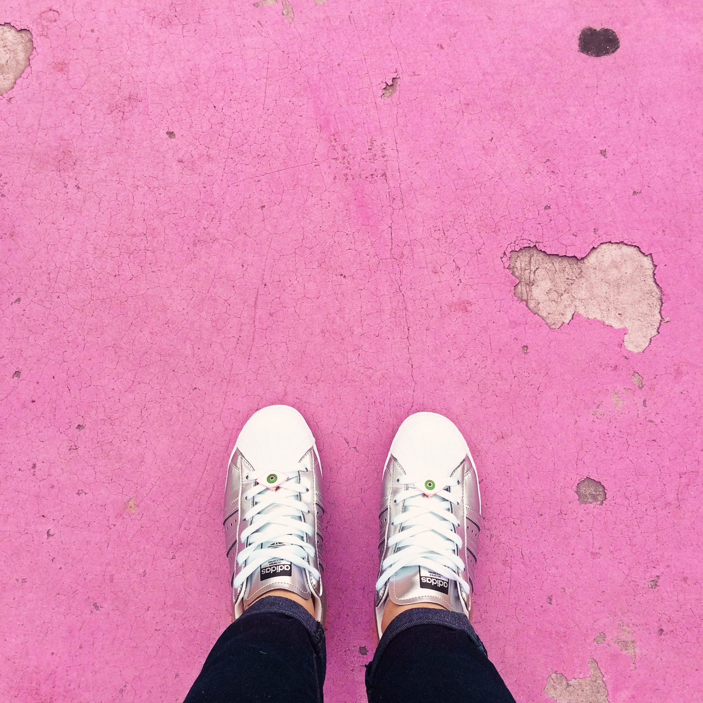 human limb, person, wearing, low section, sneakers, men, limb, standing, pink color, floor, one person, leisure activity, footwear, pink, shoe, human body part, Phone HD Wallpaper