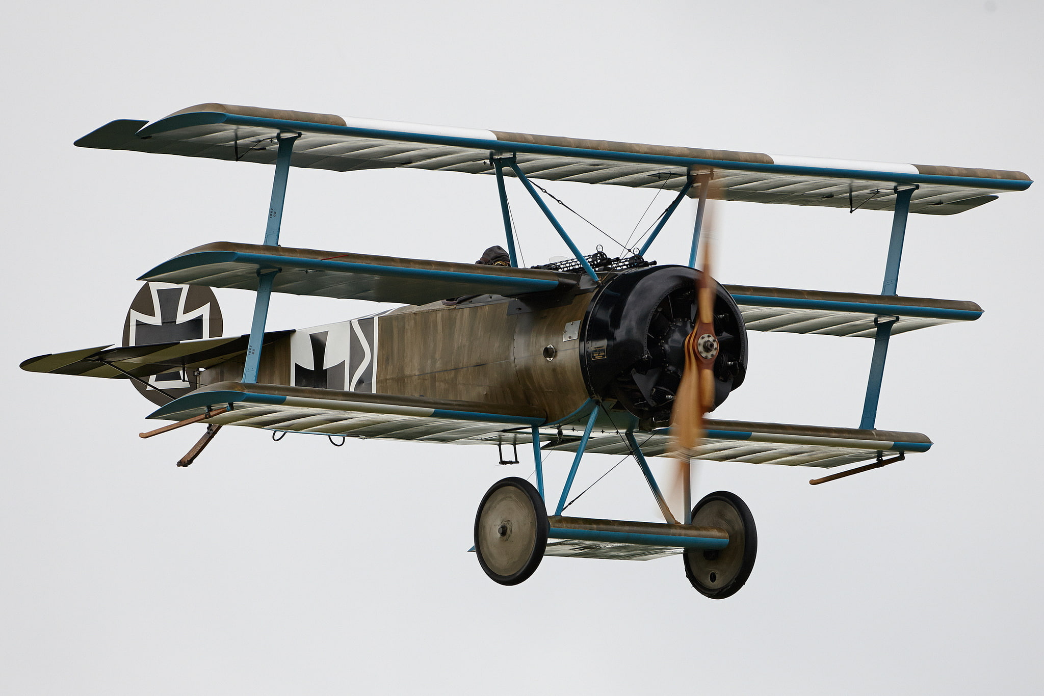 forces, world, Fokker Dr. 1, 1080P, Triplane, during, war, First, Germany, the air force, fighter, HD Wallpaper