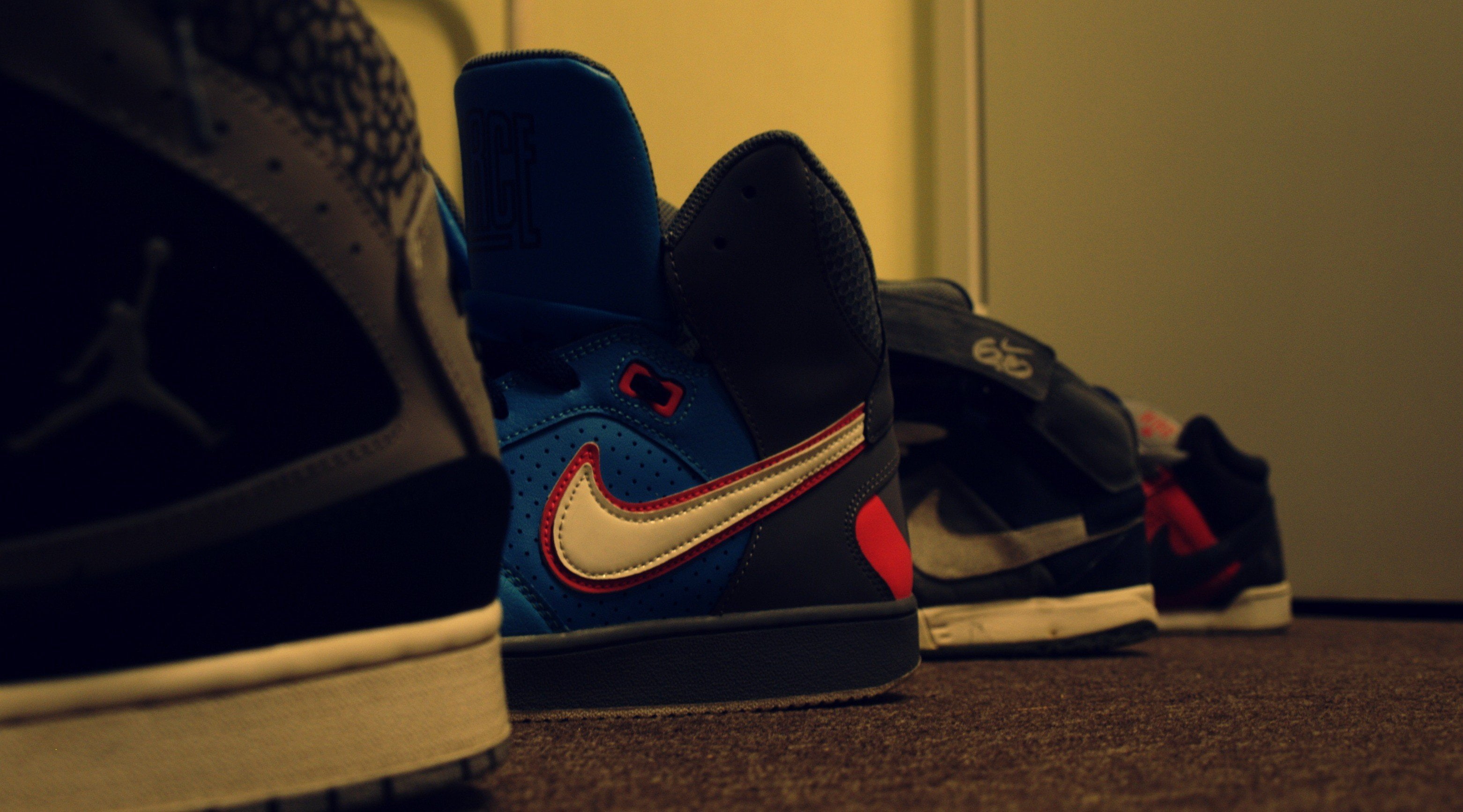 nike, Air Jordan, sneakers, 2K, HD Wallpaper