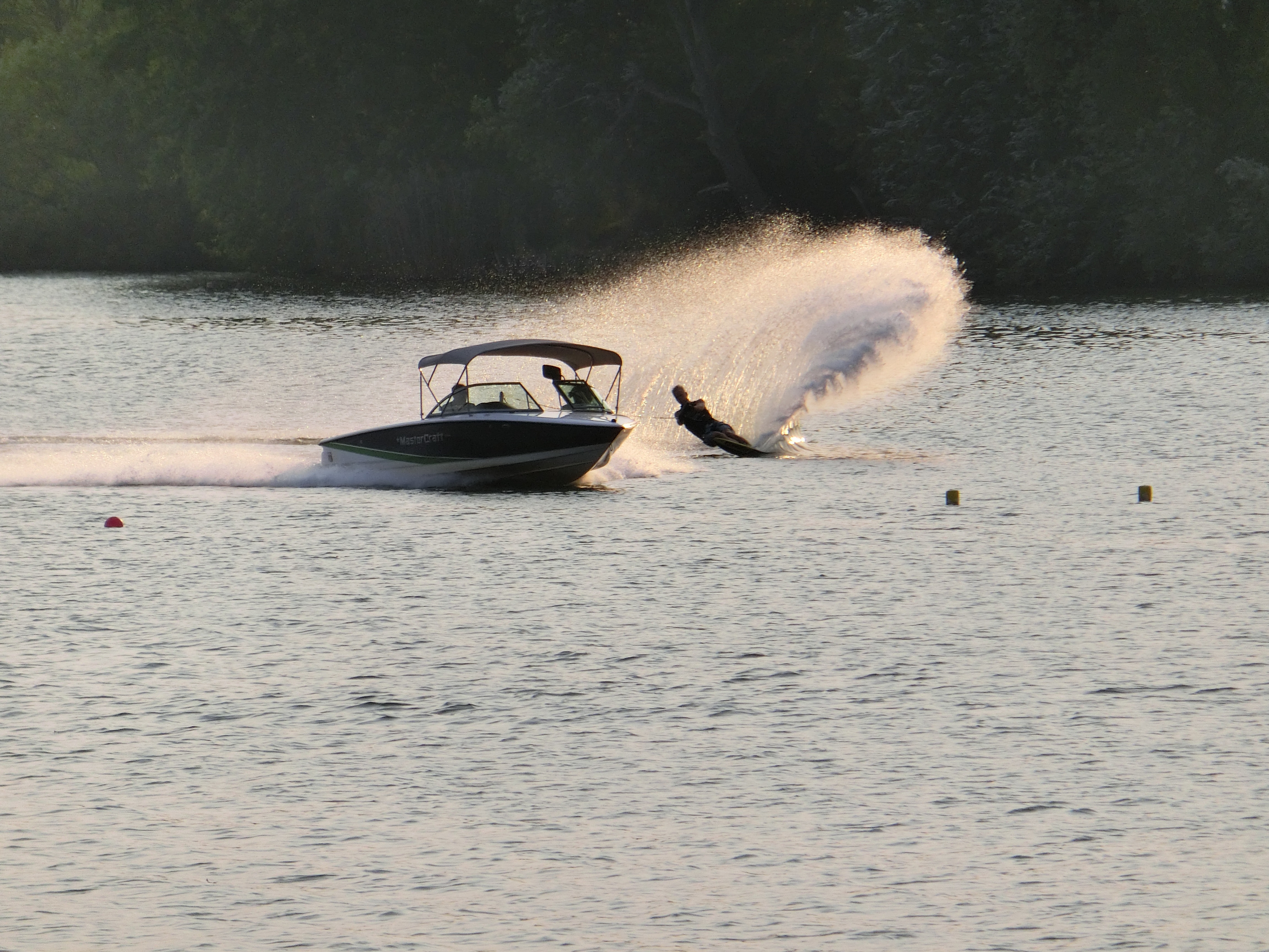 man, speedboat, water, day, animal themes, sea, ski, motion, transportation, nautical vessel, time, travel, scenics - nature, photo, mode of transportation, HD Wallpaper