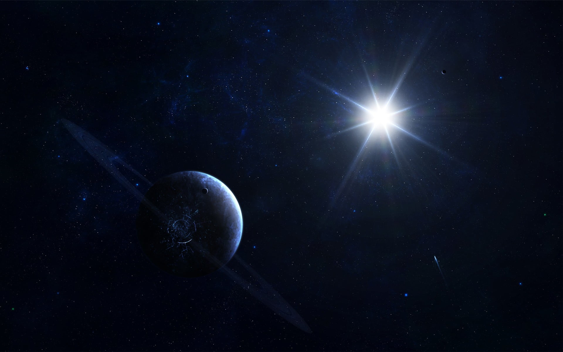tool, astronomy, night, light - natural phenomenon, black, glowing, luminosity, scenics - nature, sky, 1080P, backgrounds, galaxy, planet - space, blue, HD Wallpaper