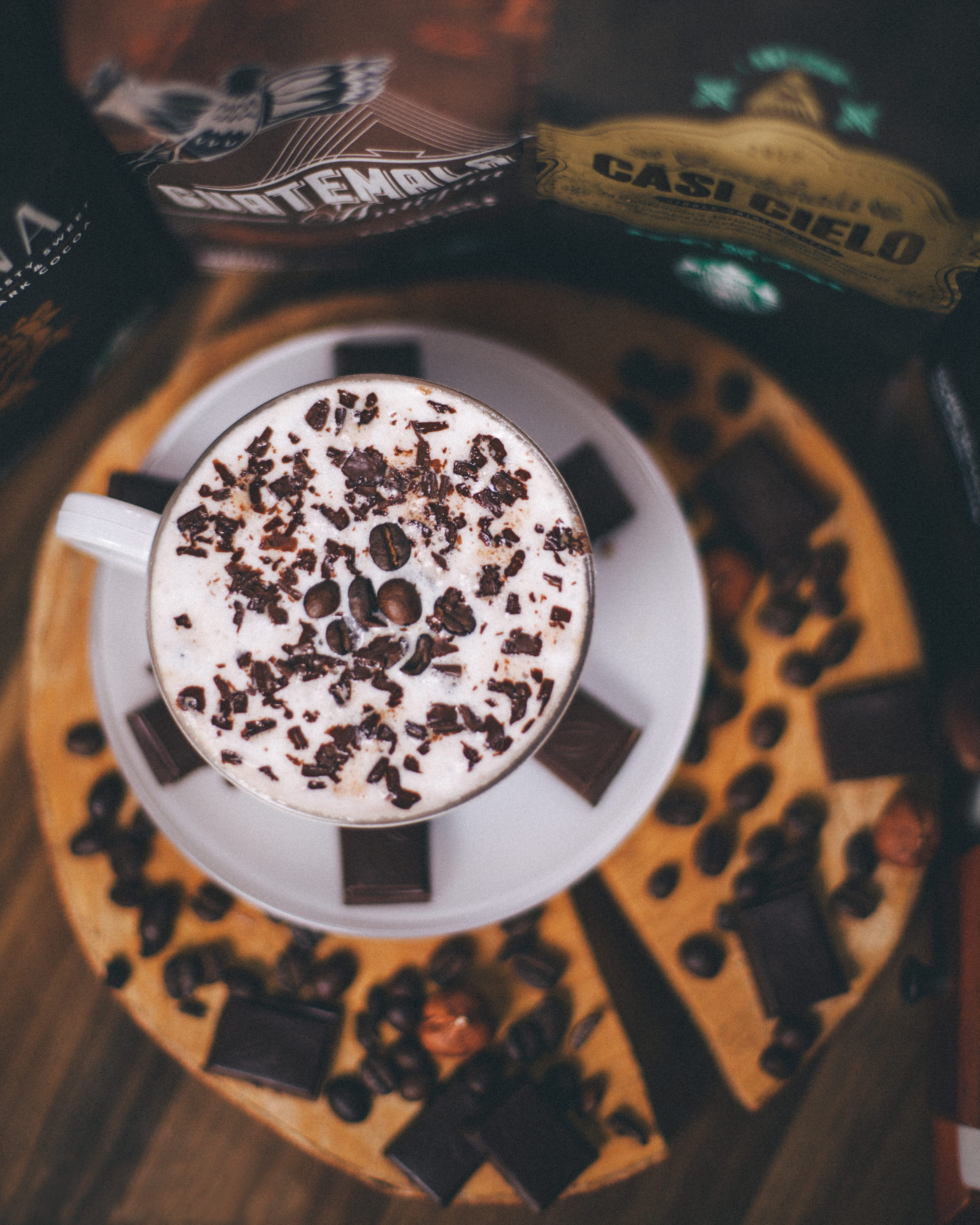 mug, bubble, morning, photography, no people, espresso, milk, hot drink, food, azerbaijan, tumblr, latte, americano, still life, white, nut, freshness, Phone HD Wallpaper
