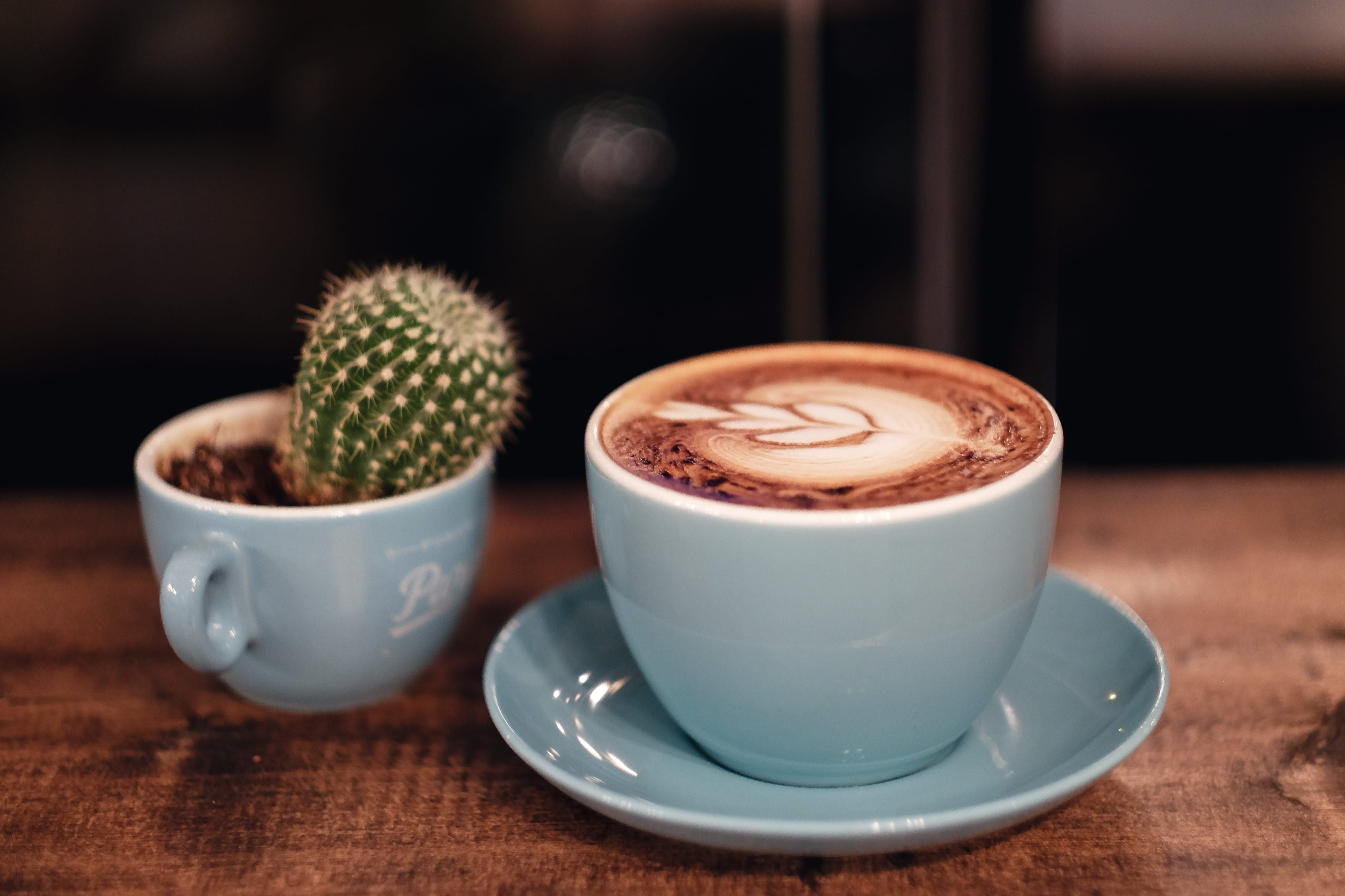 crockery, indoors, blog, mug, food and drink, 4K, coworking, tea, saucer, cappuccino, coffee cup, still life, refreshment, vancouver, americano, frothy drink, HD Wallpaper