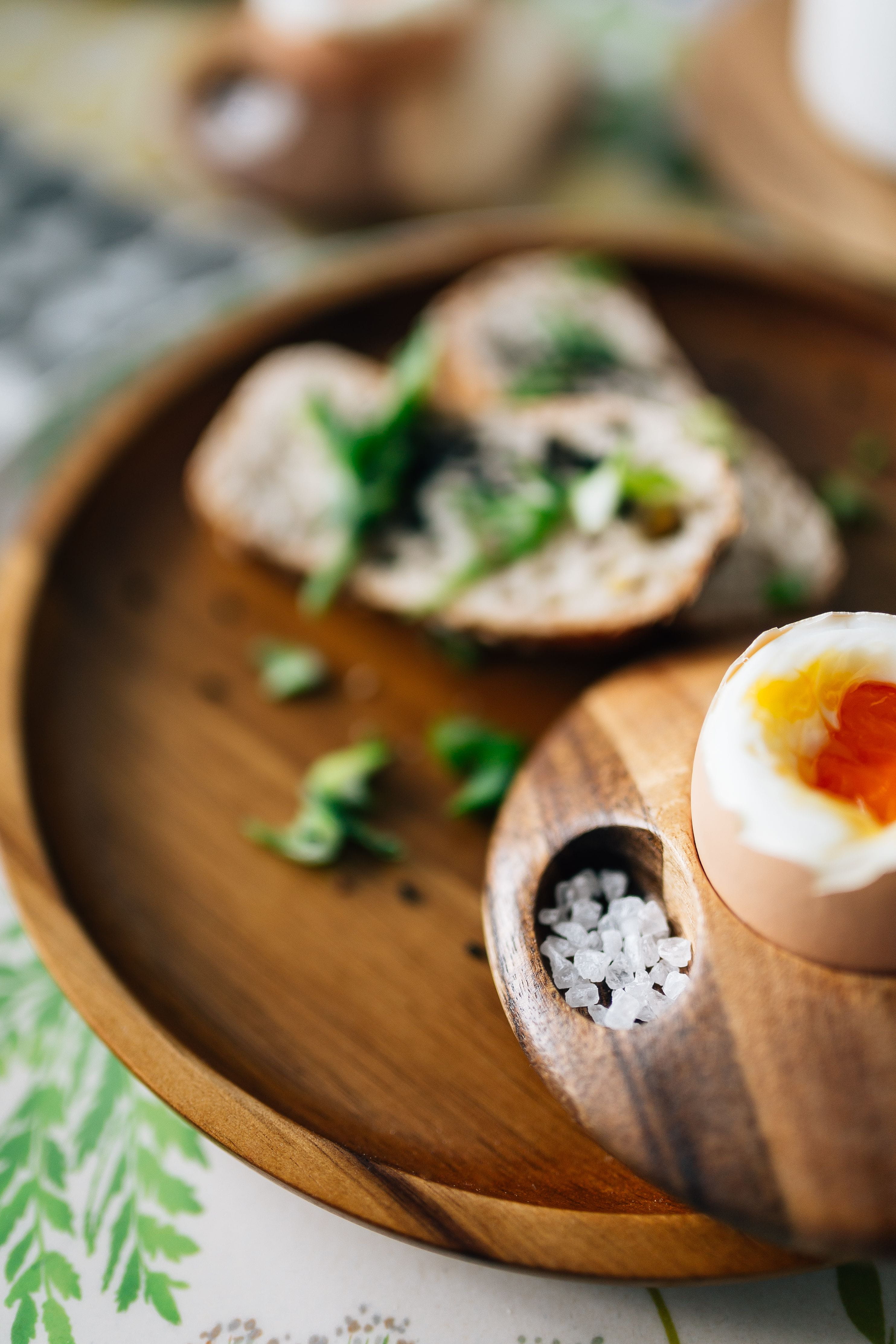 food, japanese food, tea, bread, egg, high angle view, still life, kitchen utensil, diet, tea with lemon, close-up, selective focus, spring, focus on foreground, Phone HD Wallpaper