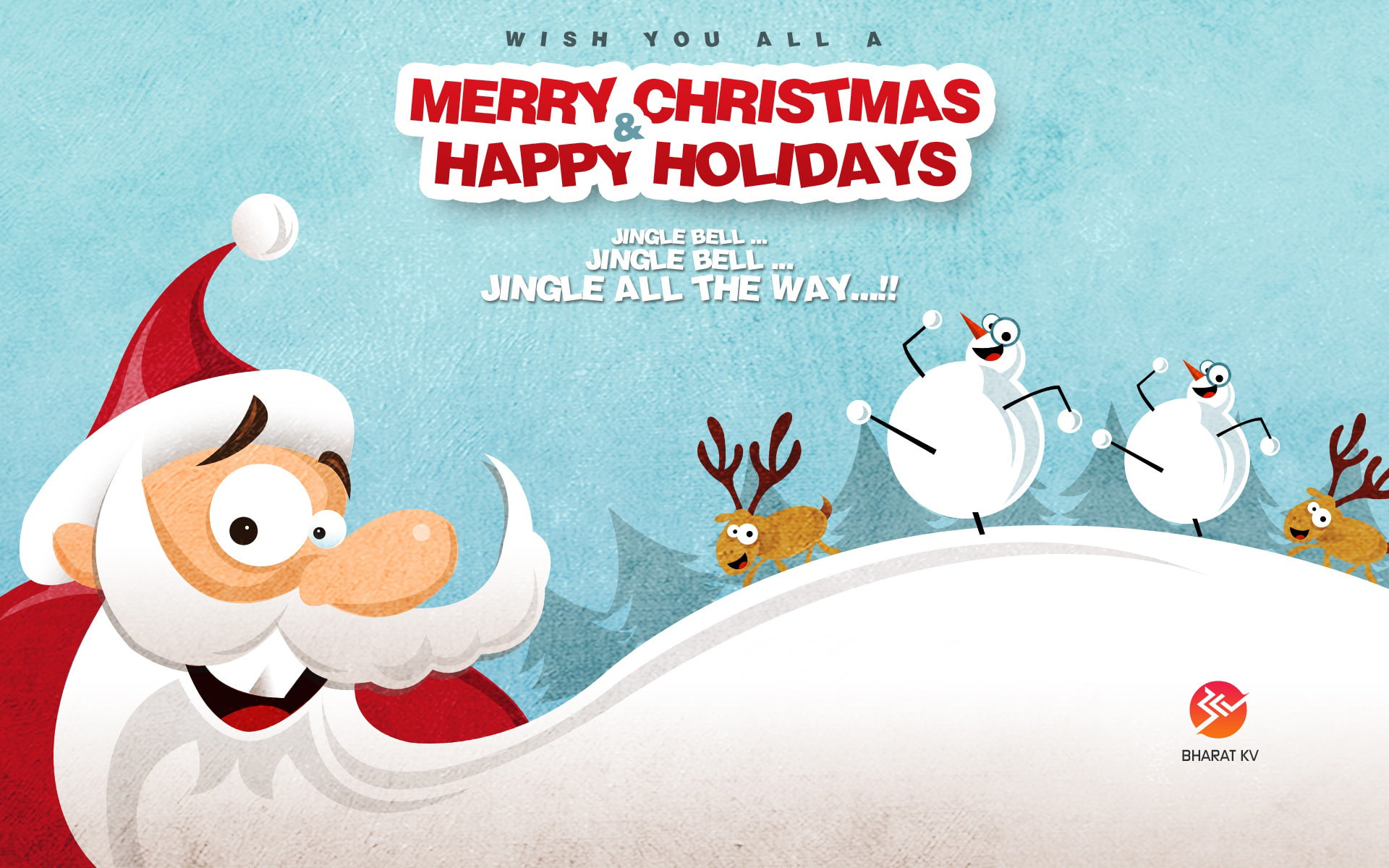 happy, christmas, 1080P, merry, holidays, HD Wallpaper