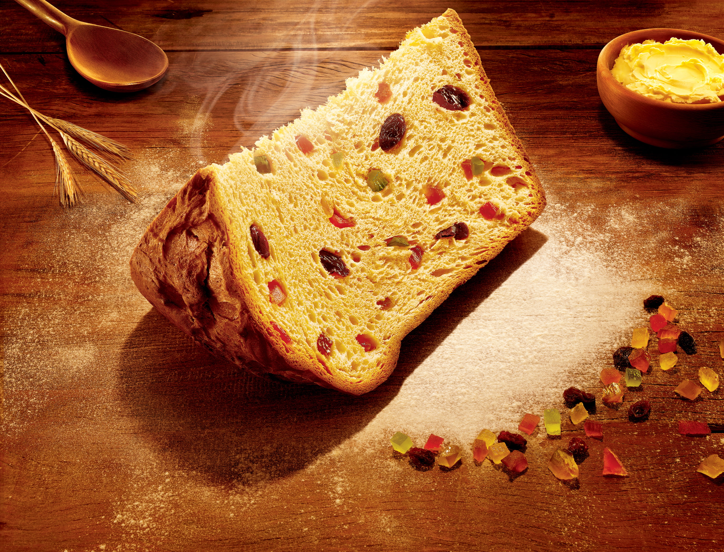 cake, couples, raisins, cakes, ears, flour, Easter, muffin, table, oil, 2K, spoon, candied, HD Wallpaper