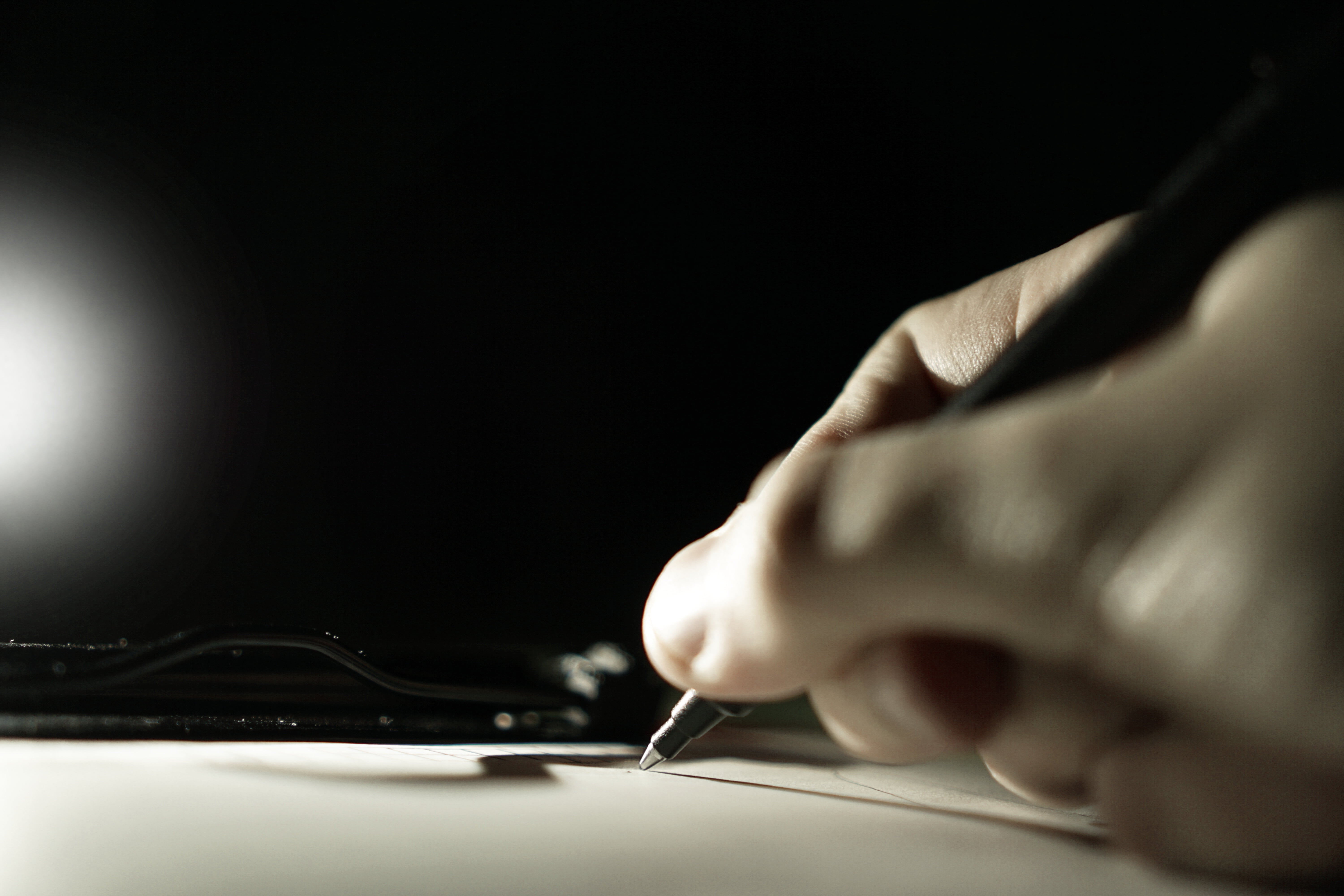 typing, at night, signature, human hand, hand, writing tool, terminal board, computer, one man only, person, office, using, night, business, writing, finger, HD Wallpaper