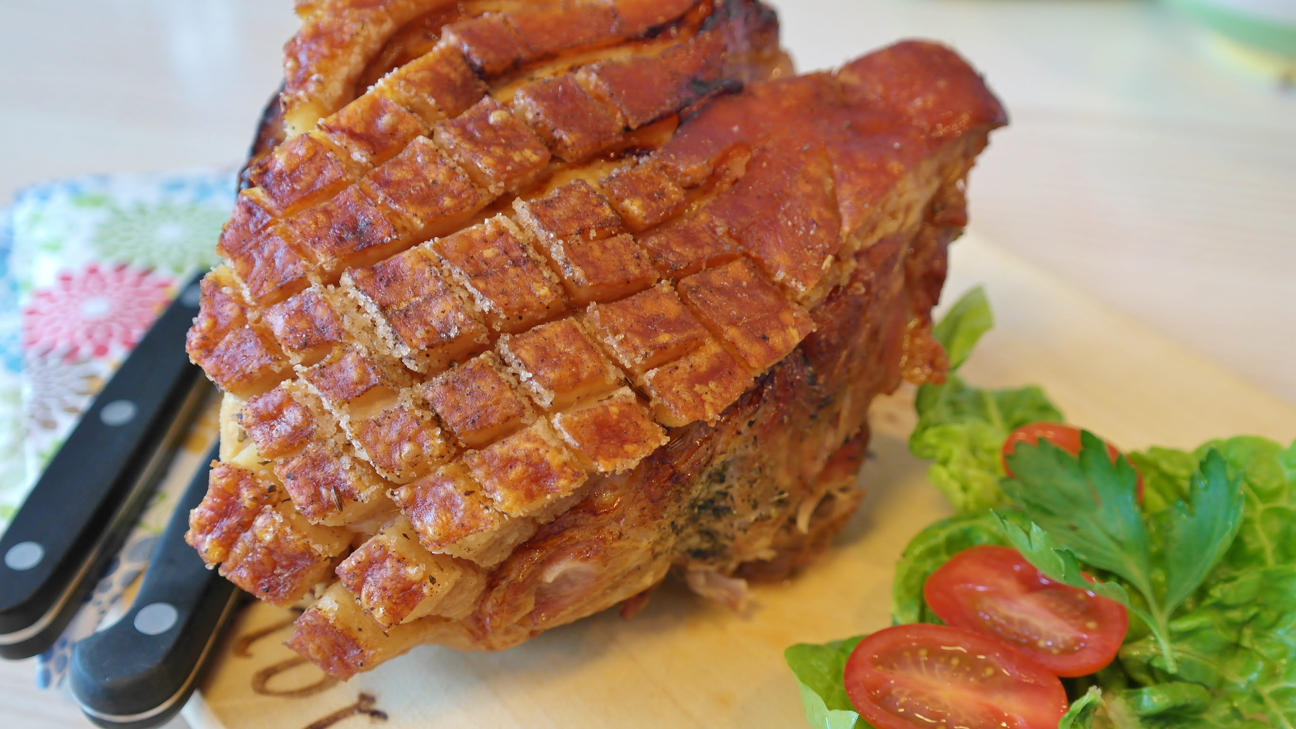 dinner, crust roast, family fast, serving size, plate, high angle view, close-up, freshness, wellbeing, kitchen, meal, cook, food and drink, temptation, HD Wallpaper