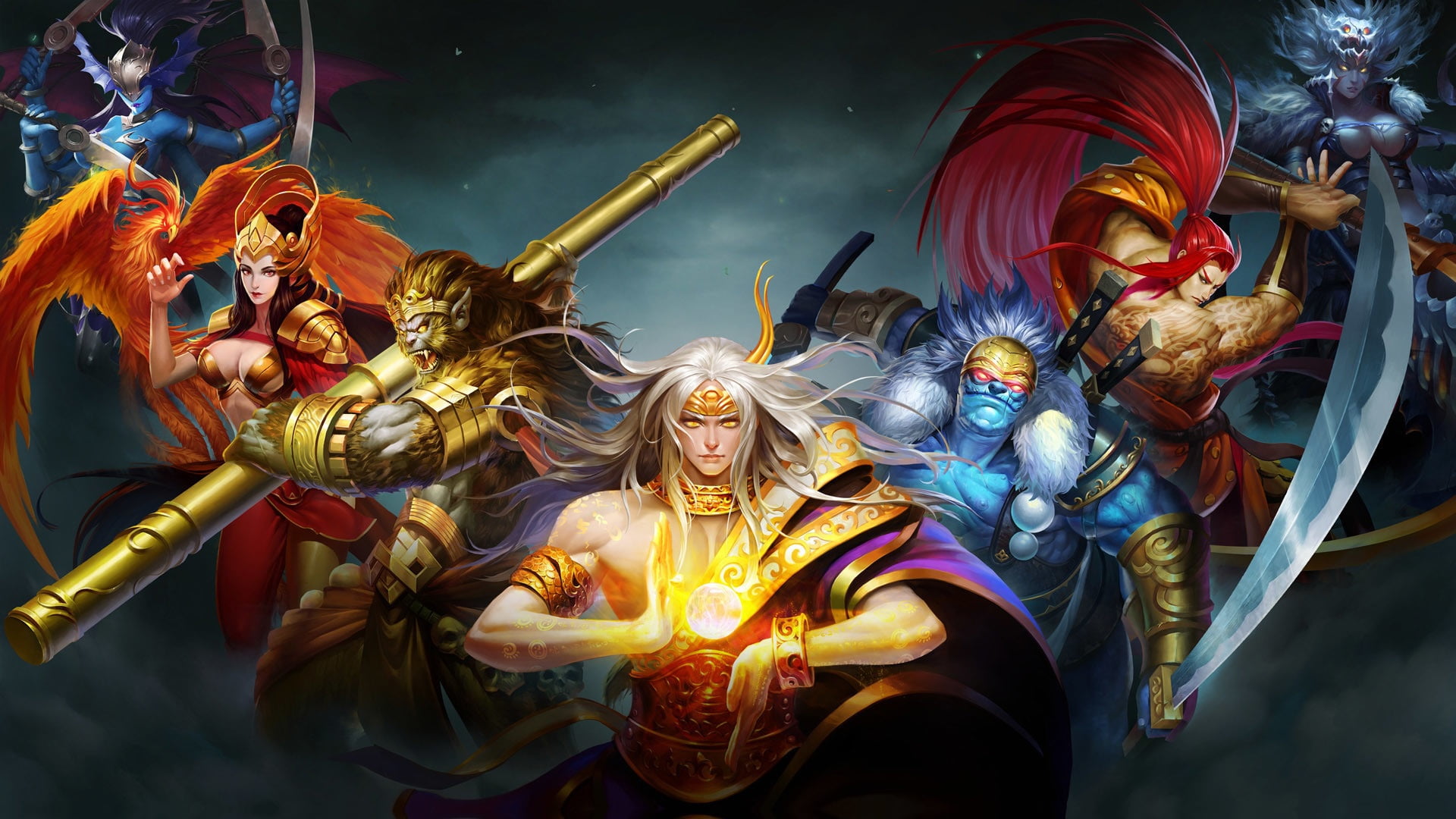 art, artstudio0618 GZBC, 1080P, Refining Demon pot legends, fantasy, heroes, HD Wallpaper