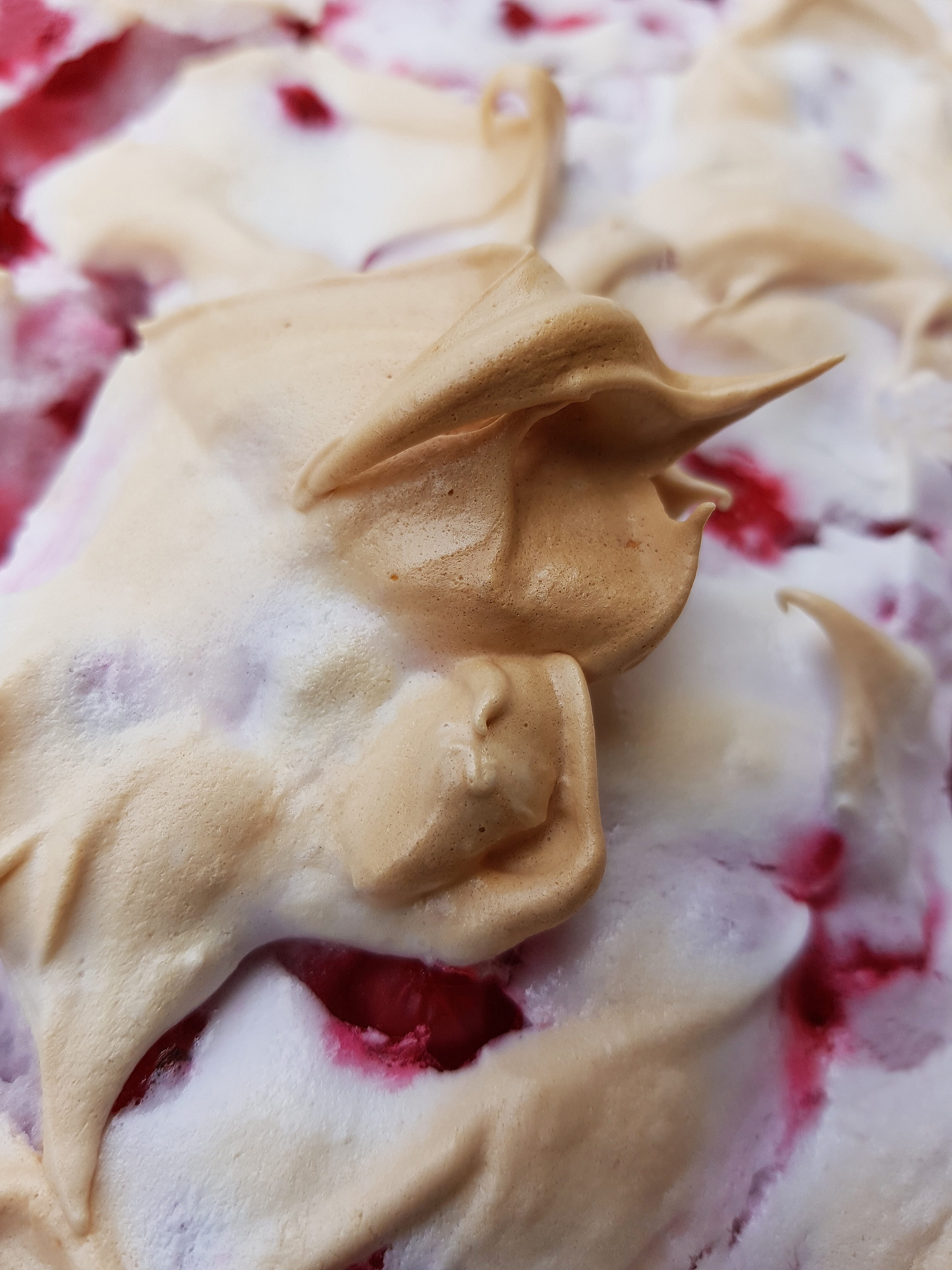 food, focus on foreground, meringue, temptation, high angle view, eat, close-up, indulgence, wellbeing, snack, selective focus, benefit from, bake, no people, Phone HD Wallpaper