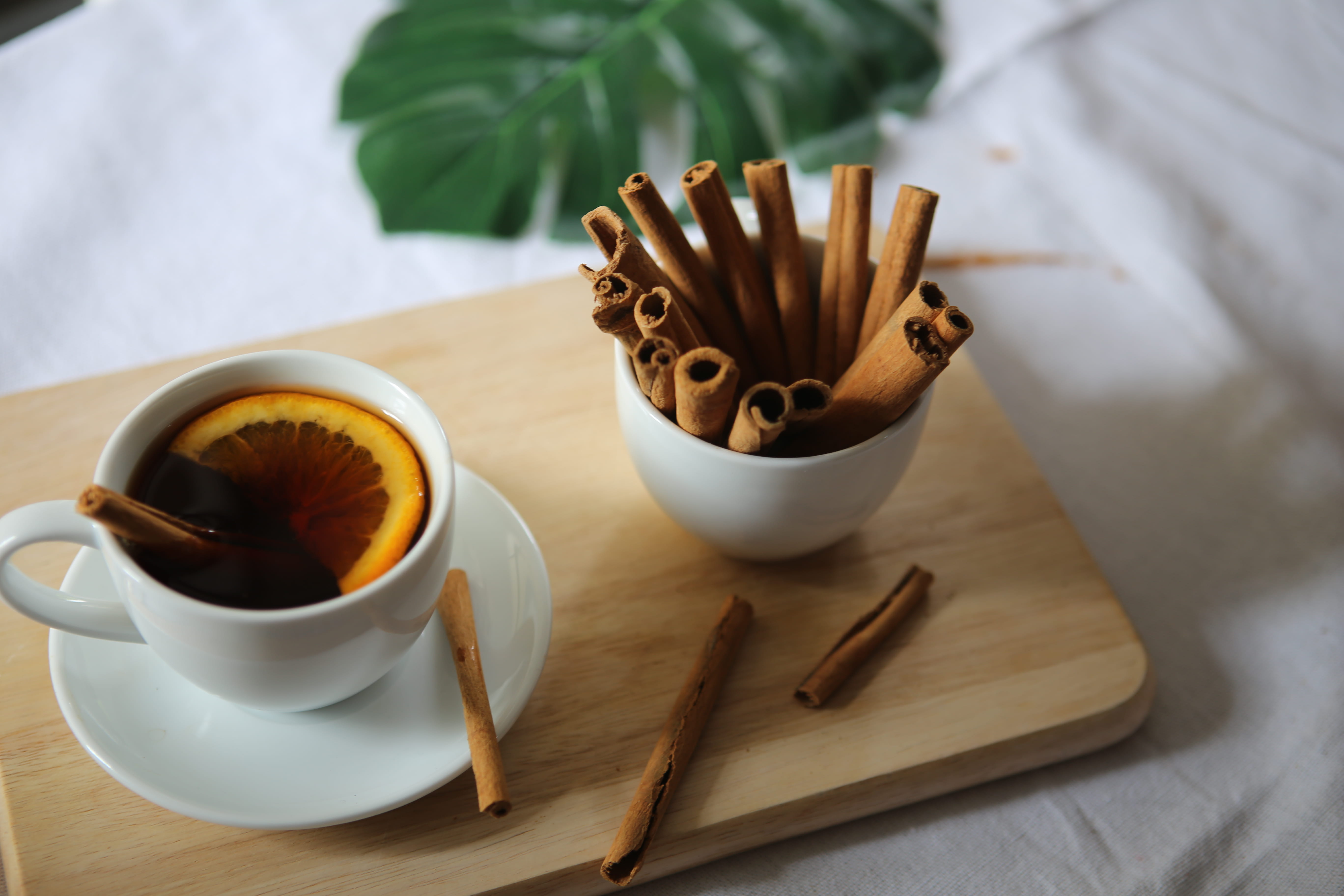 cinnamon sticks, delicious, cup, wood - material, food, focus on foreground, caffeine, 5K, beverage, coffee - drink, refreshment, drink, no people, high angle view, HD Wallpaper