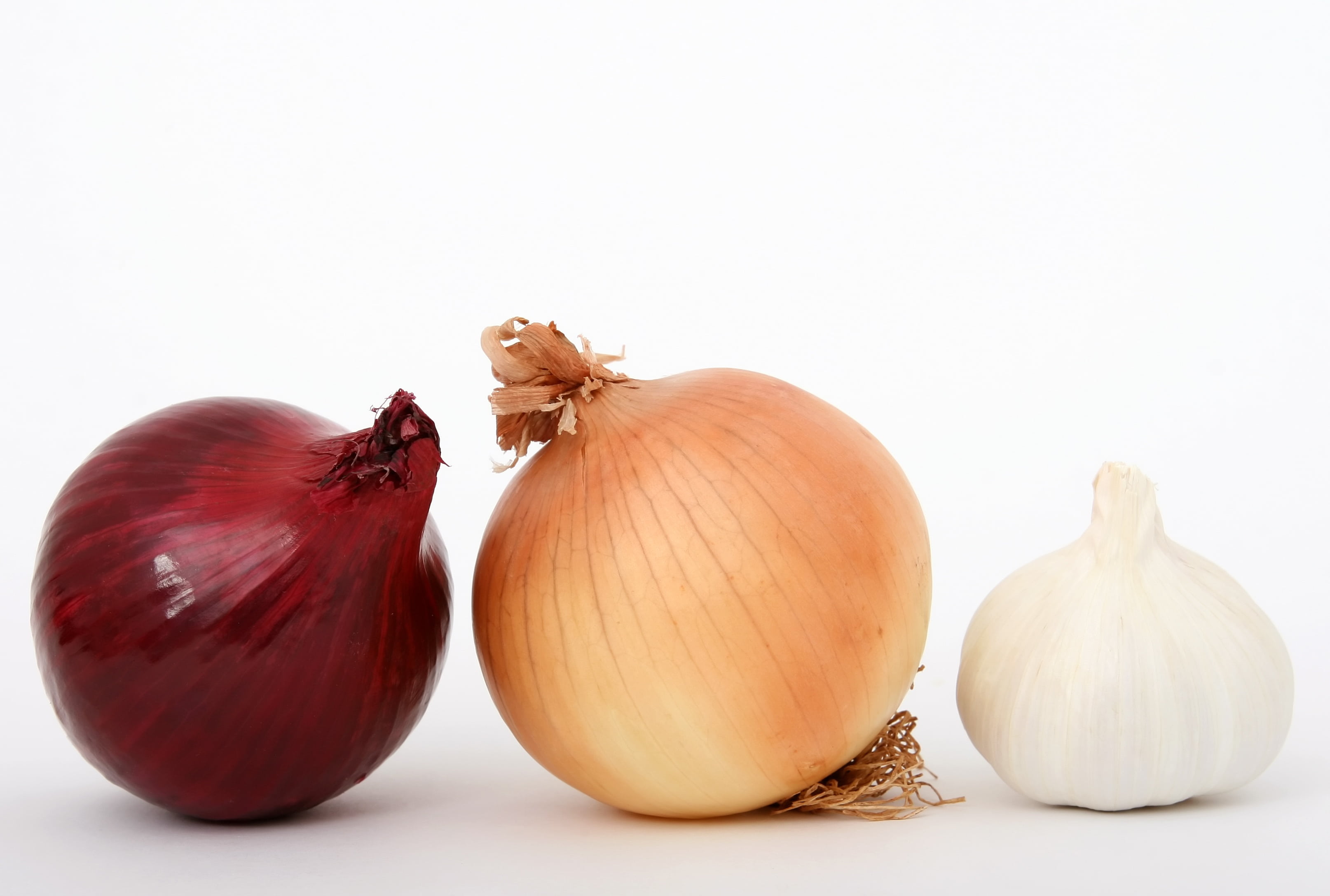 indoors, health, isolated, white background, ripe, still, vitamins, cook, fit, cut out, garlic, smell, bulb, vegetable, cooking, flavor, diet, fresh, no people, HD Wallpaper