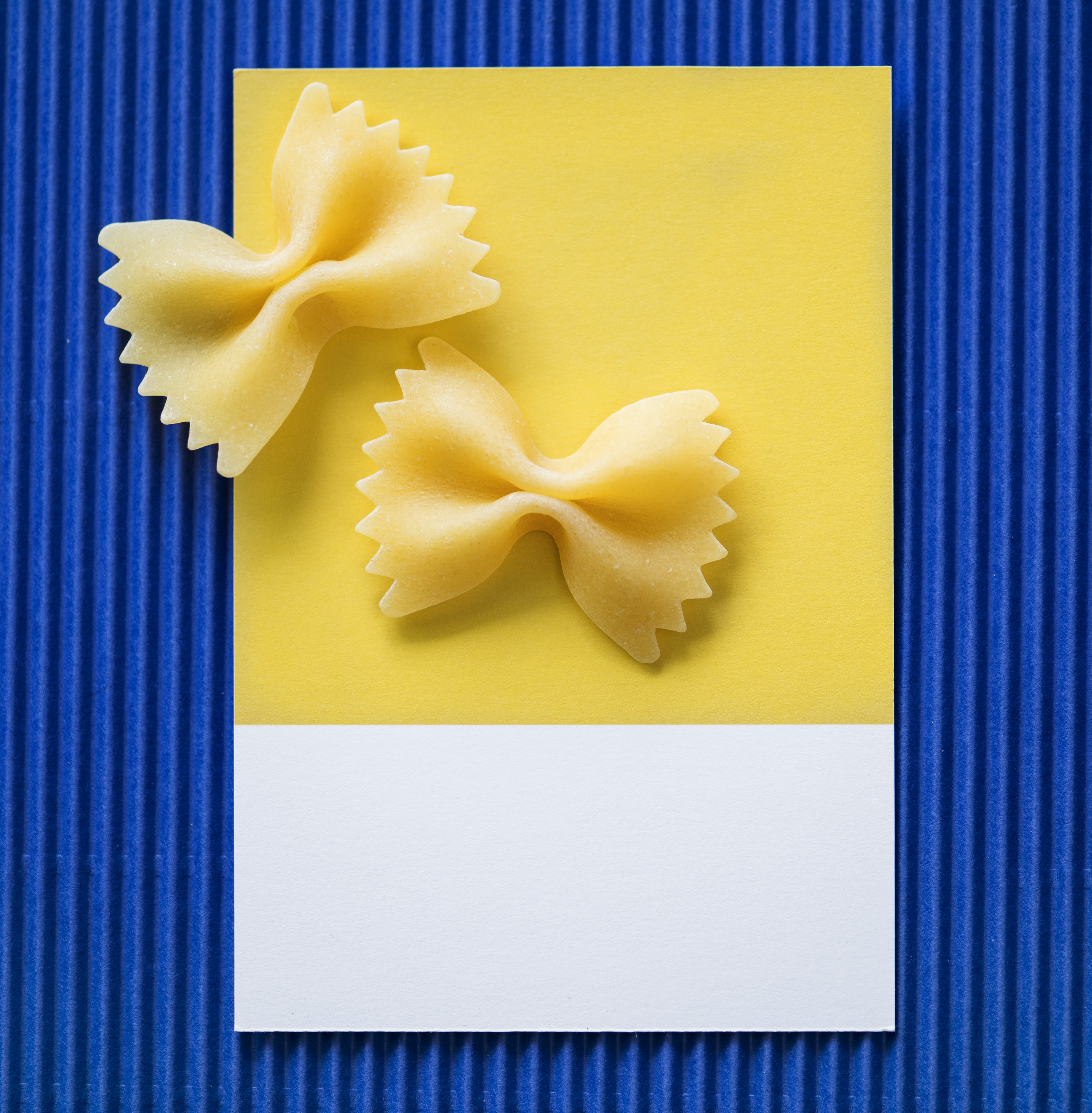 shape, 4K, colorful, recipe, star shape, raw, directly above, food, creativity, dry, snack, indoors, no people, cooking, pasta, baked, Italian food, farfalle, Phone HD Wallpaper
