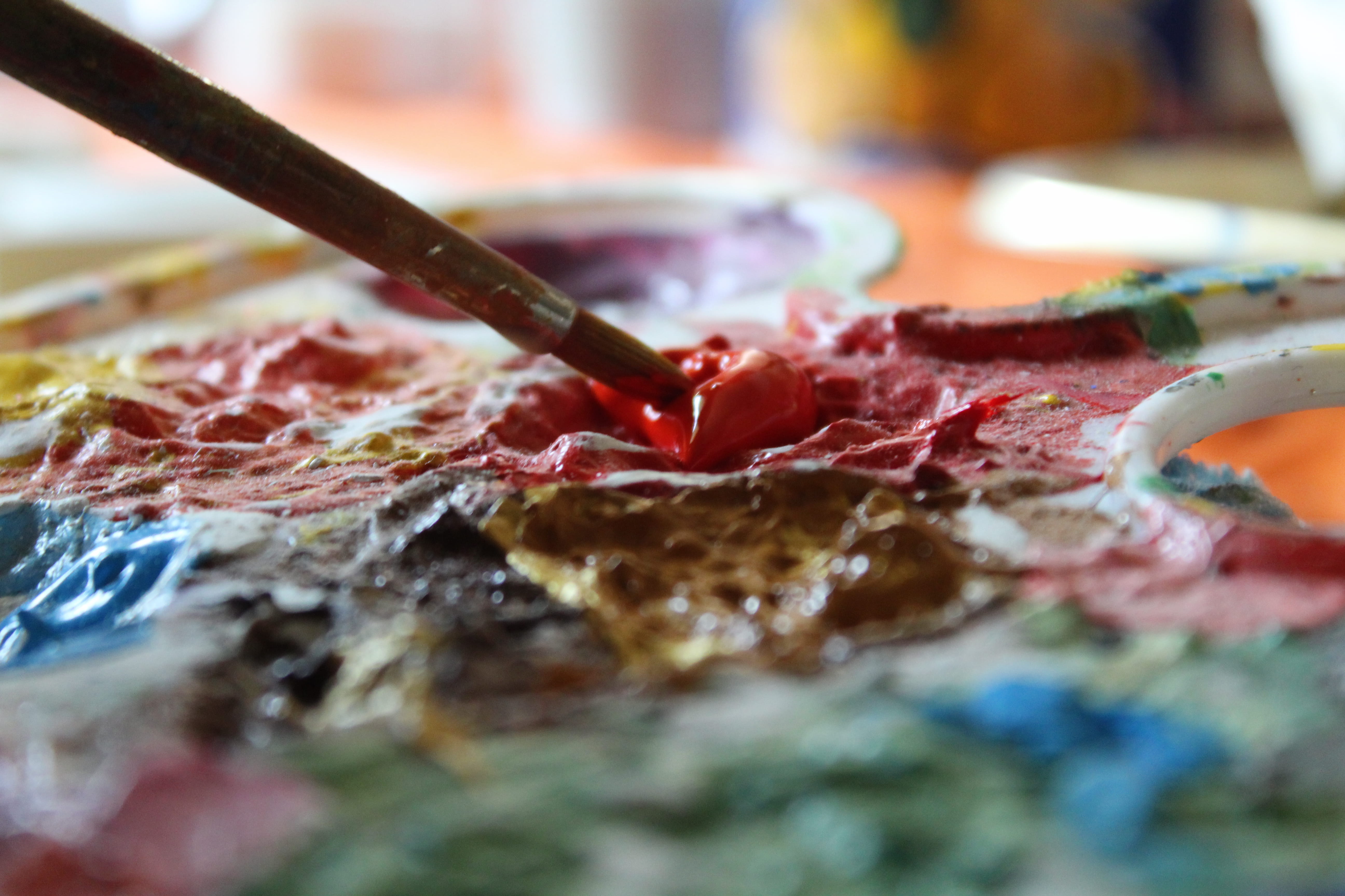 jam, no people, craft, creativity, dish, art5, steak, freshness, palette, multi colored, paint, food, napoli, ketchup, pork, art and craft, 5K, meat loaf, HD Wallpaper