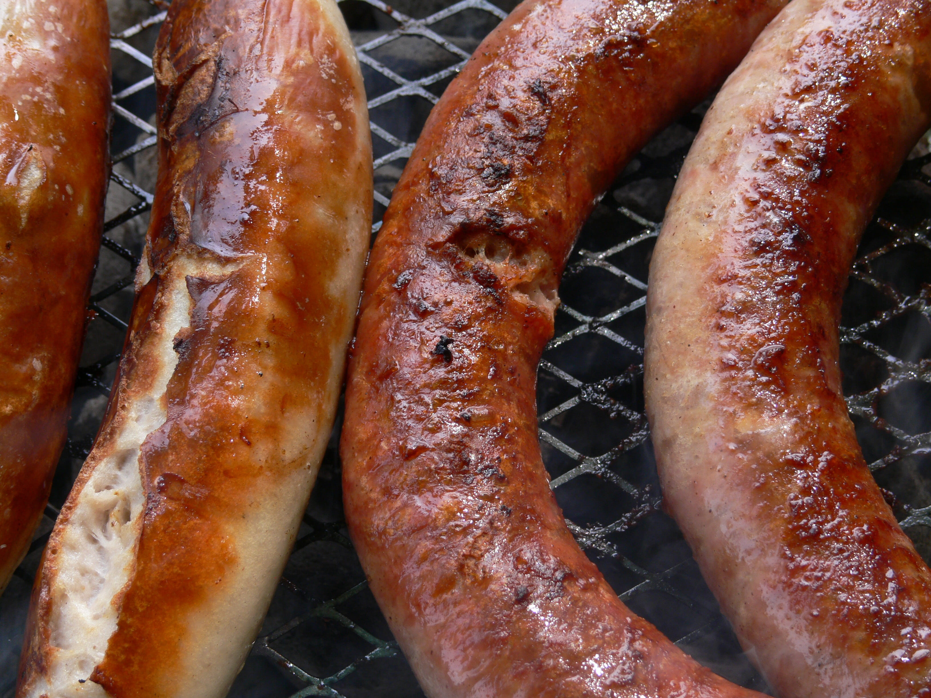 eat, barbeque, close-up, indoors, hearty, grilled meats, still life, grill sausage, tasty, in a row, food, sunday, meat, close, brown, freshness, nature, HD Wallpaper