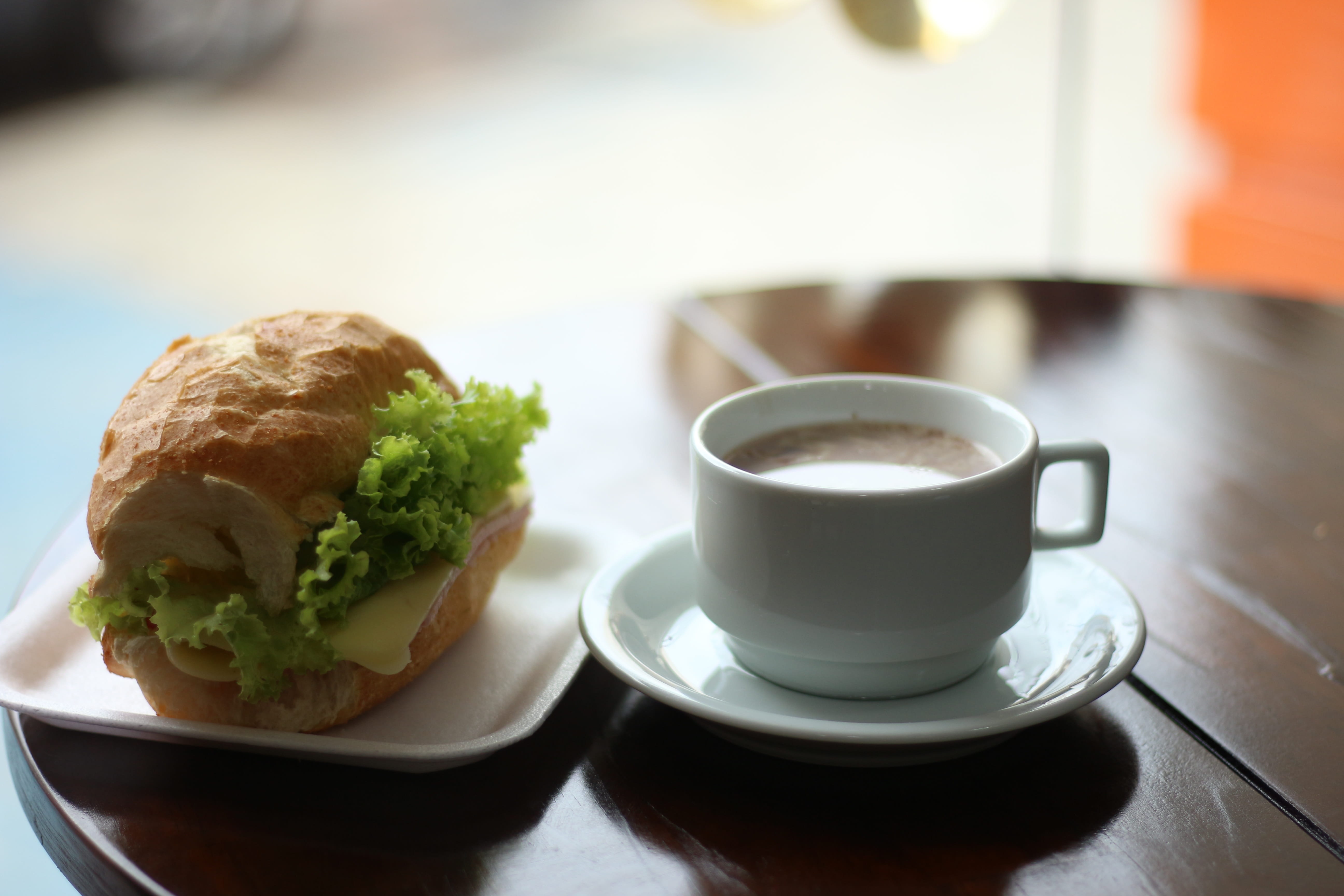 spoon, ready-to-eat, no people, tray, cup, food and drink, freshness, close-up, indoors, drink, tea cup, still life, crockery, food, coffee cup, coffee, HD Wallpaper