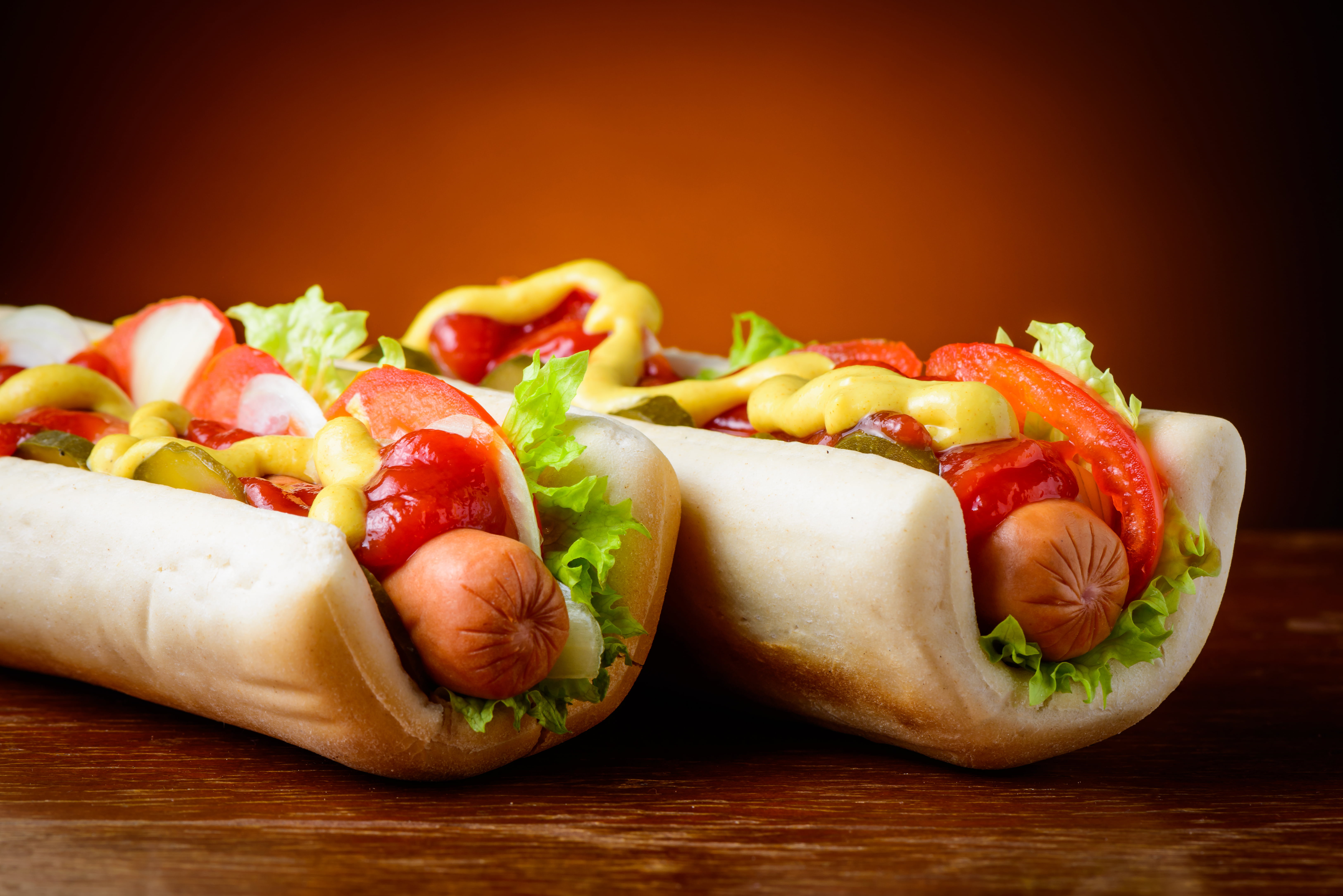 french Fries, close-up, bell pepper, sanwiches, greens, table, fast Food Restaurant, ready-to-eat, sandwiches, fast Food, no People, bread, backgrounds, HD Wallpaper