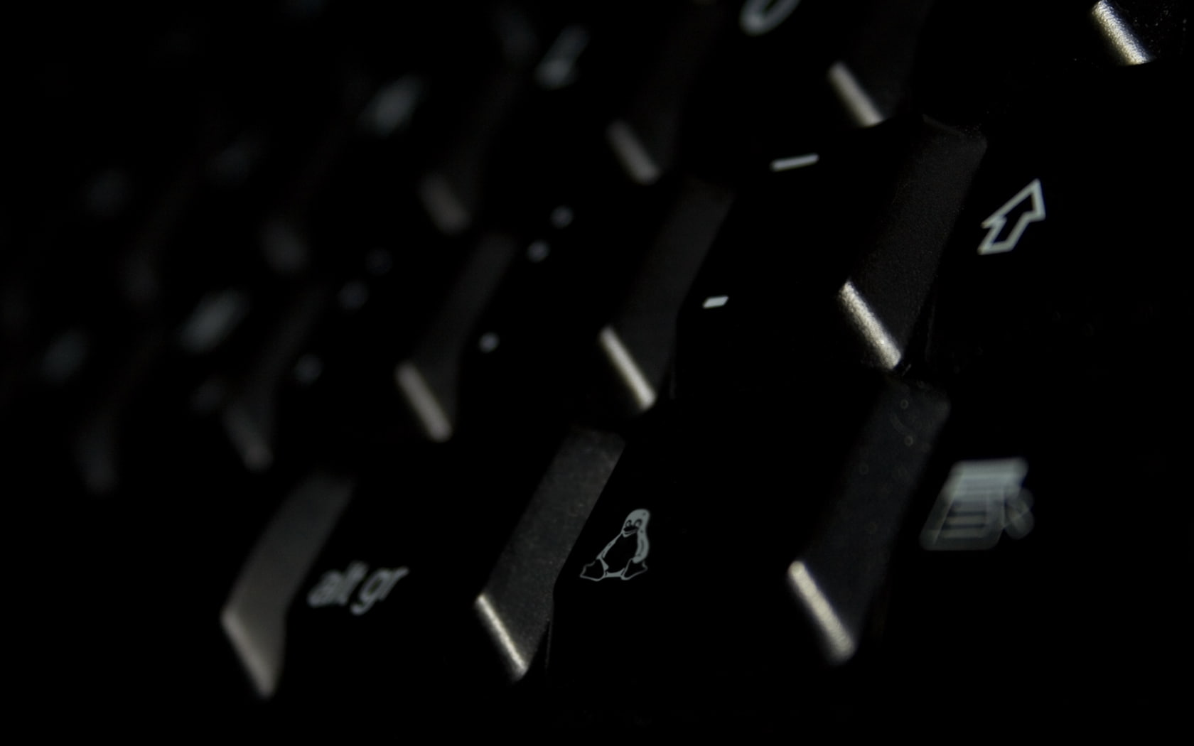 linux, art, gnu, technology, x, 720P, hd, keyboards, tux, HD Wallpaper