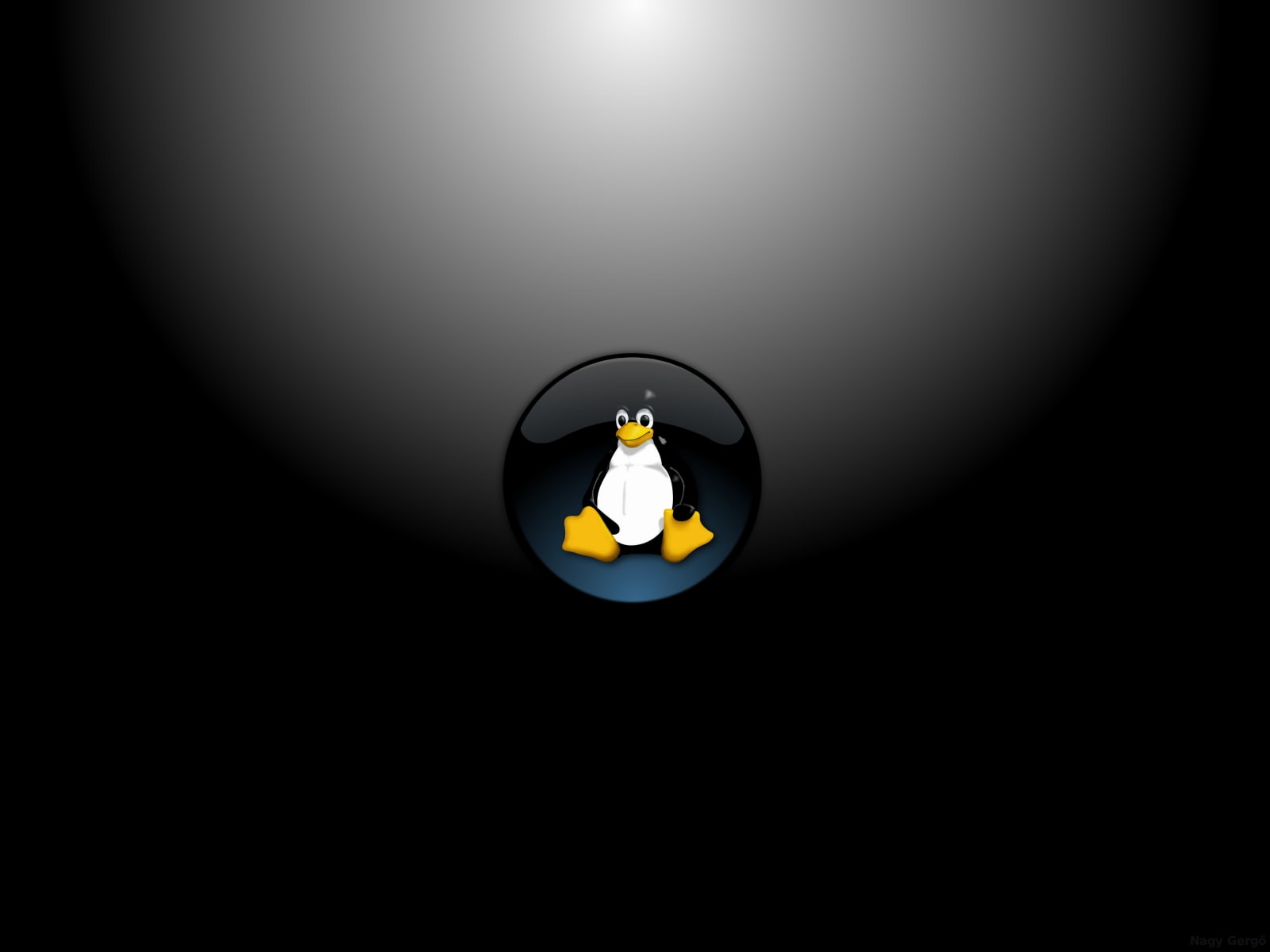 hd, technology, 720P, linux, Tux, art, HD Wallpaper