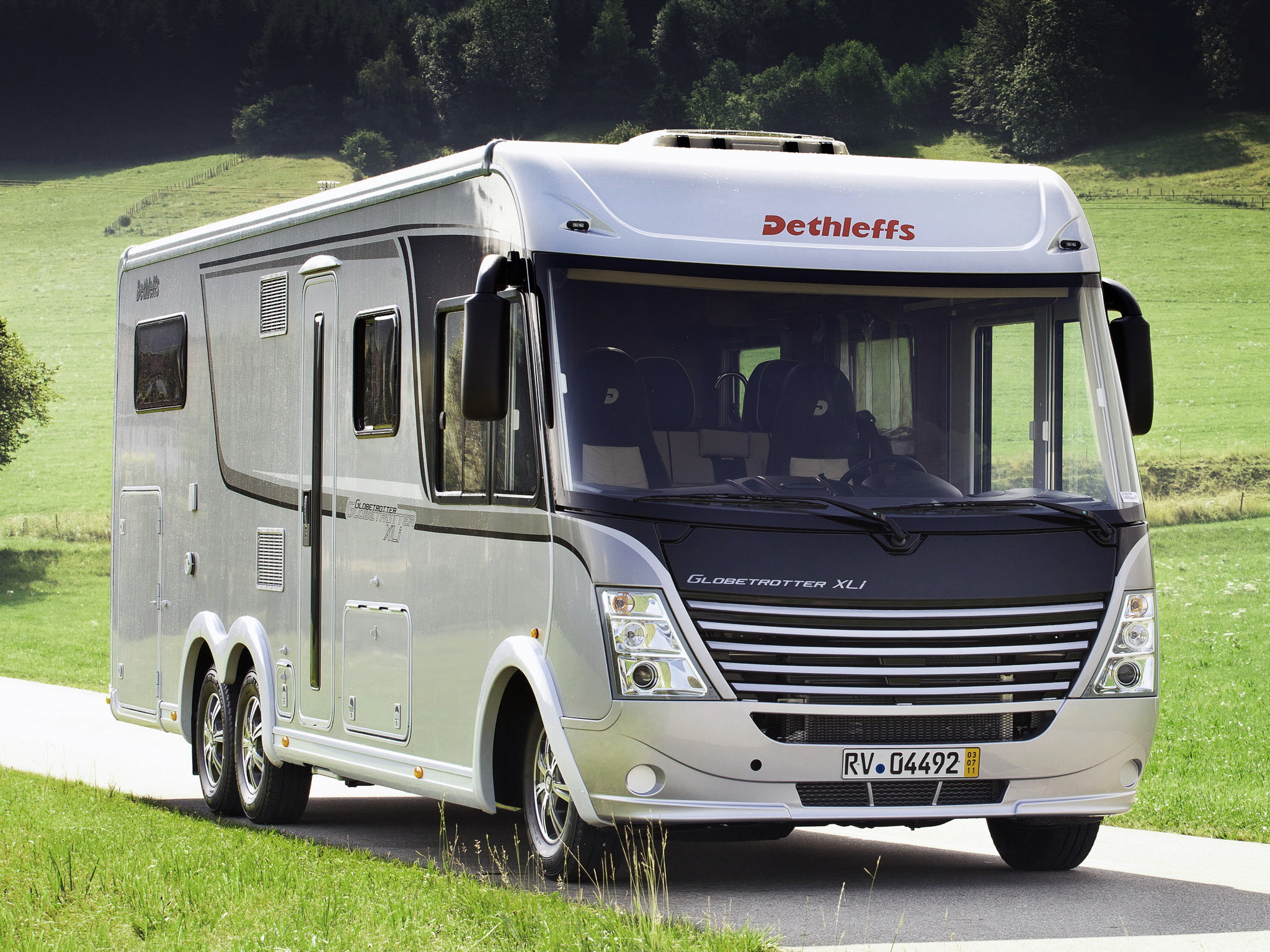 globetrotter, 1080P, dethleffs, camper, 2010, motorhome, HD Wallpaper