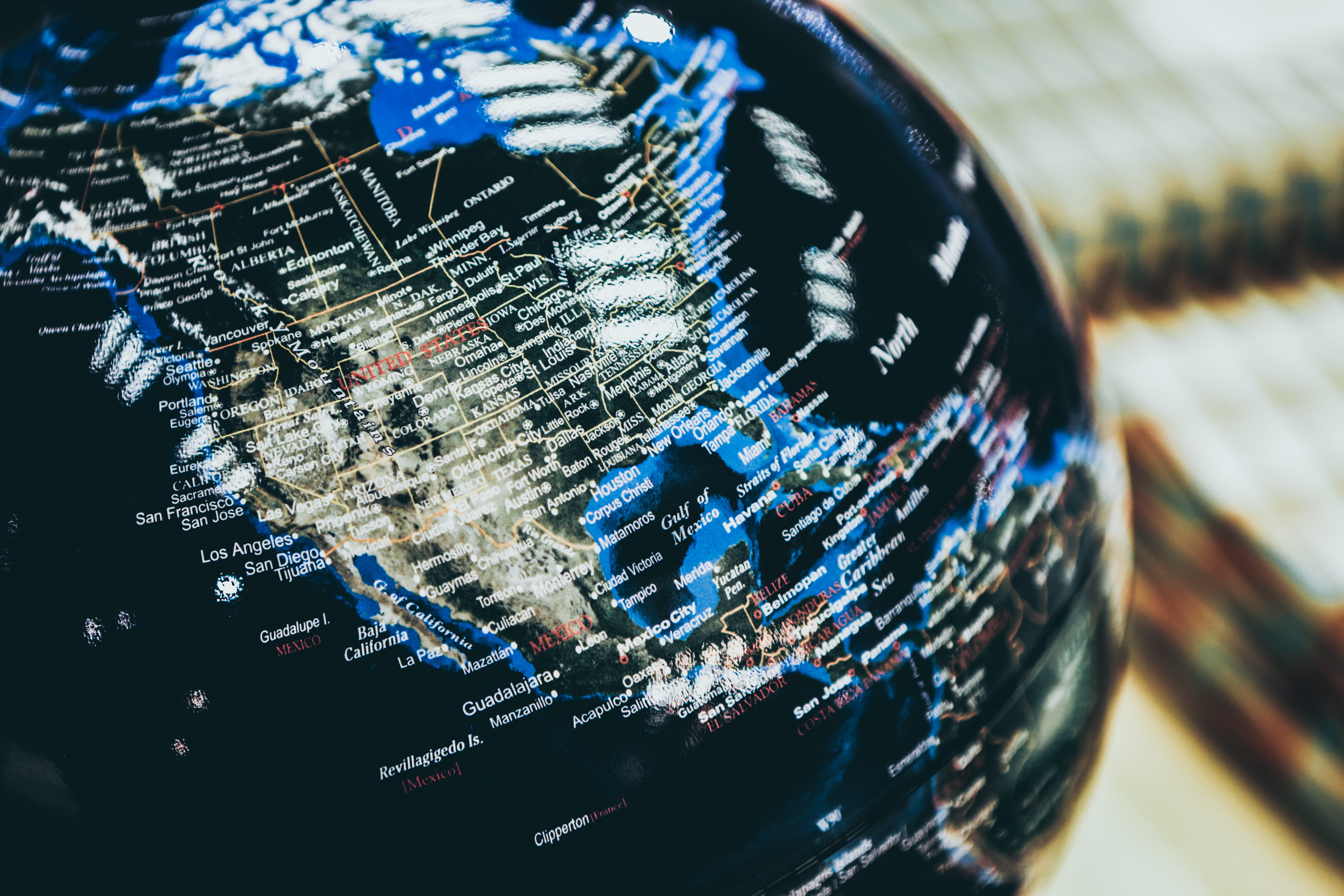day, city, planet earth, atlas, no people, still life, outdoors, transparent, globe, architecture, building, copenhagen, magasin du nord, usa, selective focus, HD Wallpaper