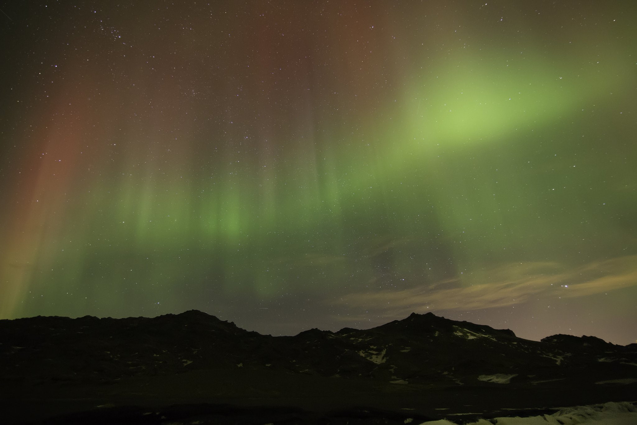 artic, lights, northern, sky, boreale, alaska, borealis, landscape, aurora, nature, 1080P, outdoors, HD Wallpaper