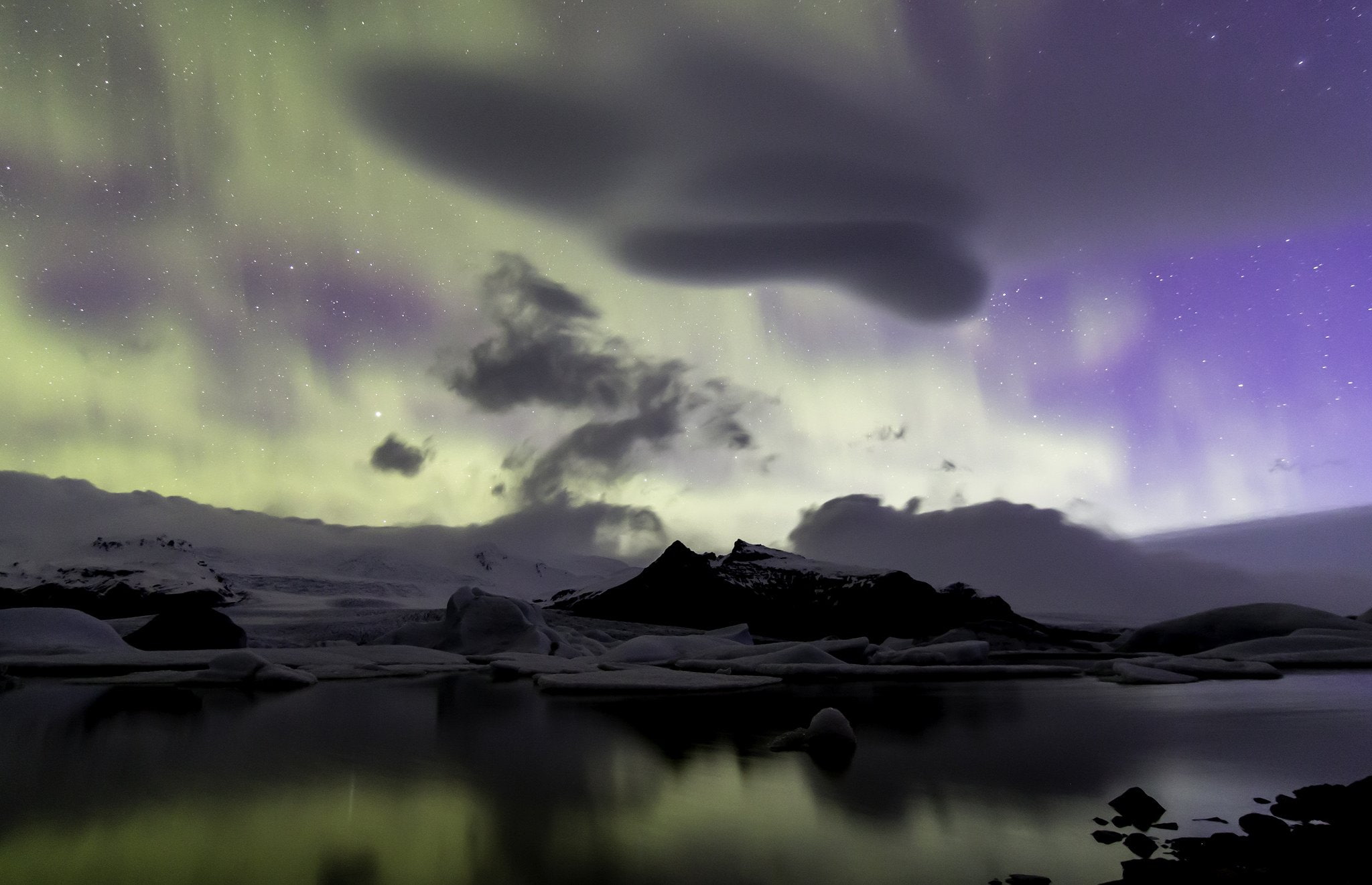 alaska, lights, sky, outdoors, aurora, 1080P, nature, landscape, northern, boreale, artic, borealis, HD Wallpaper