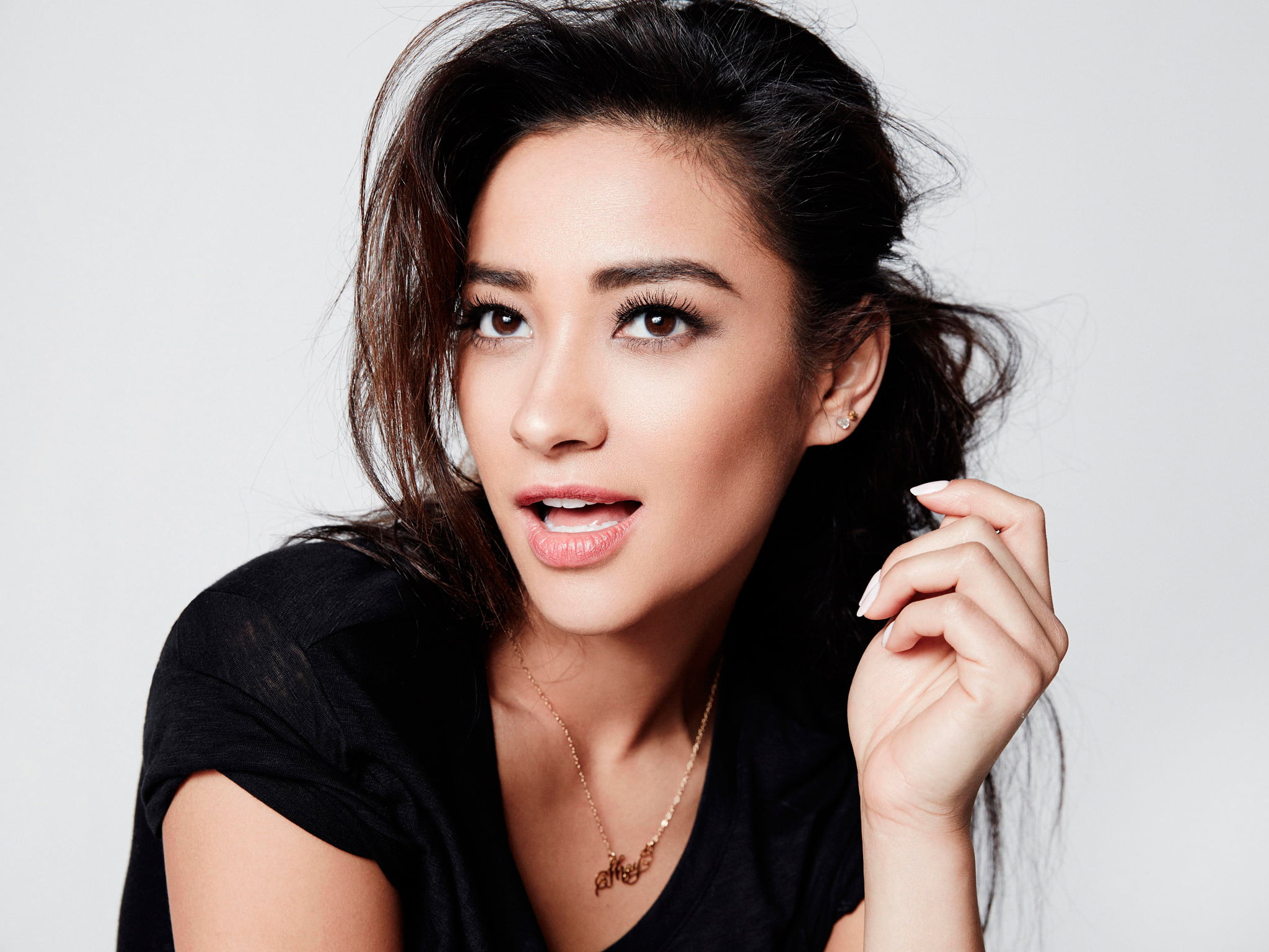 1080P, Yahoo Style, Shay Mitchell, photoshoot, HD Wallpaper