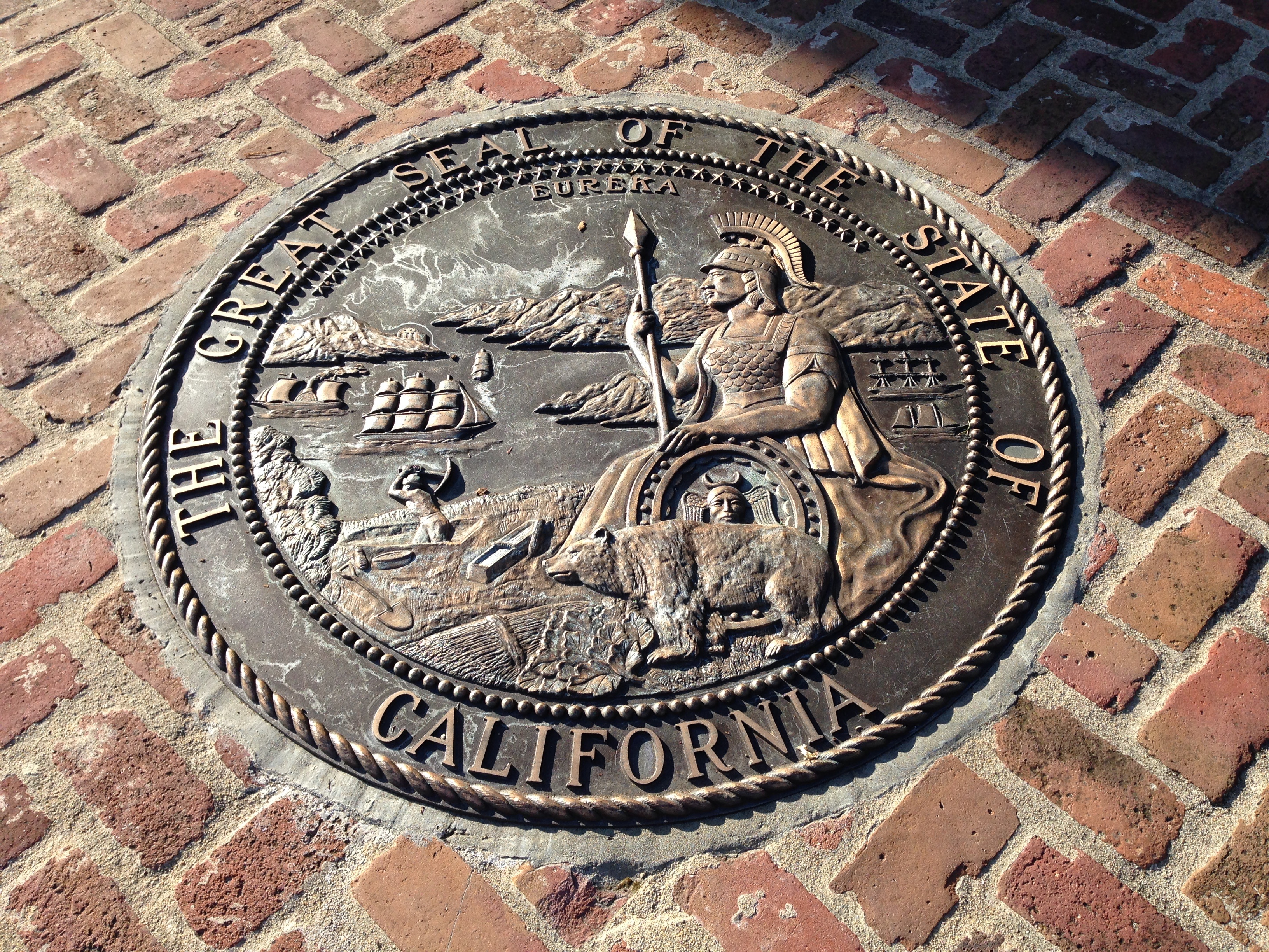 close-up, coast, landmark, california, animal representation, craft, shape, scenic, history, the past, ca, built structure, monterey, government, coastal, HD Wallpaper