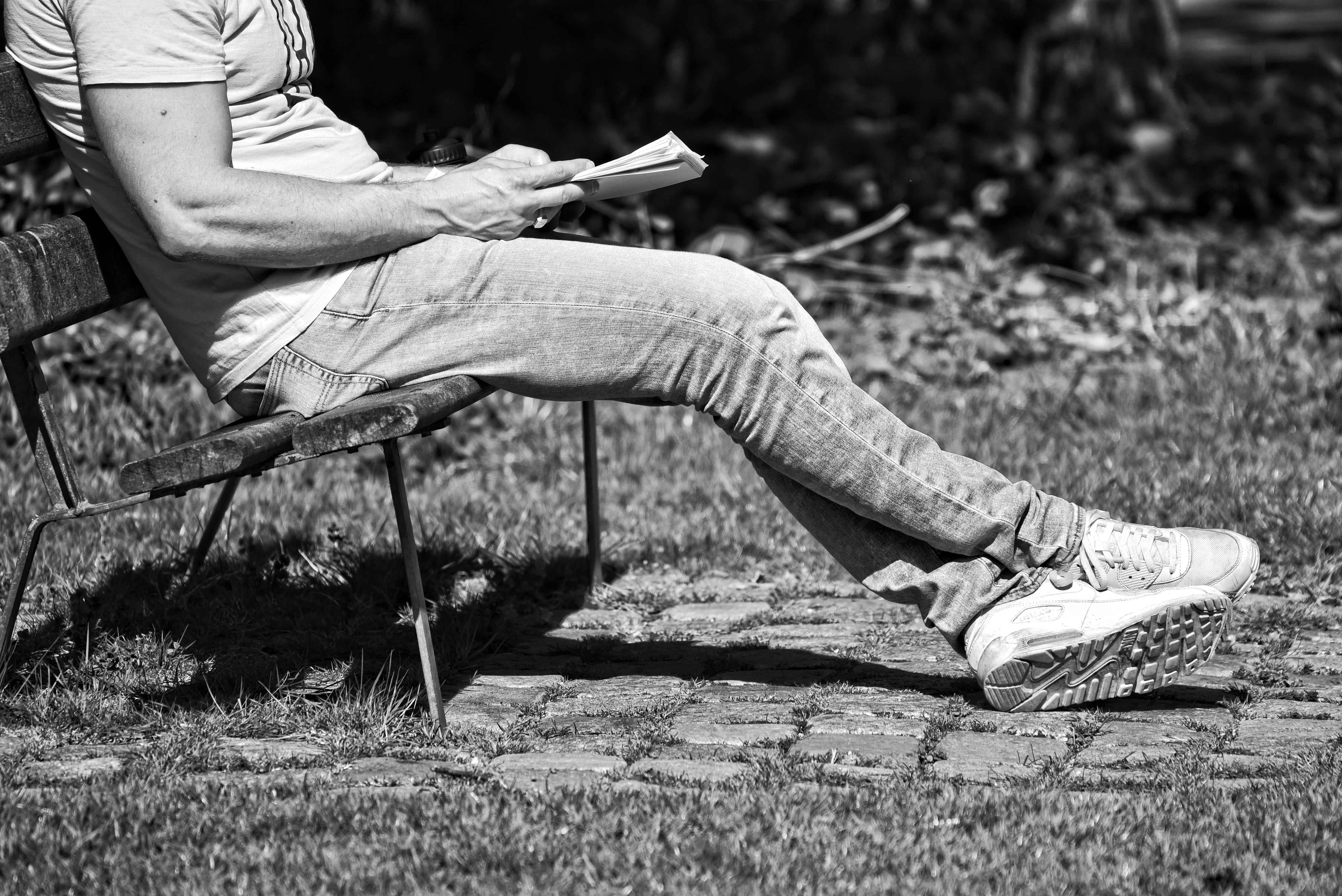 man, photography, low section, outdoors, sport shoes, men, 4K, leg, lifestyles, arm, nature, land, foot, sunny day, leisure activity, grass, body part, HD Wallpaper