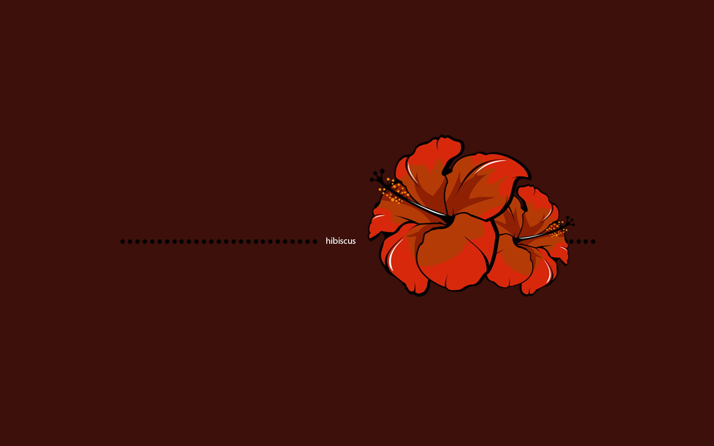 artistic, nature, hibiscus, red, two, hd, 720P, HD Wallpaper