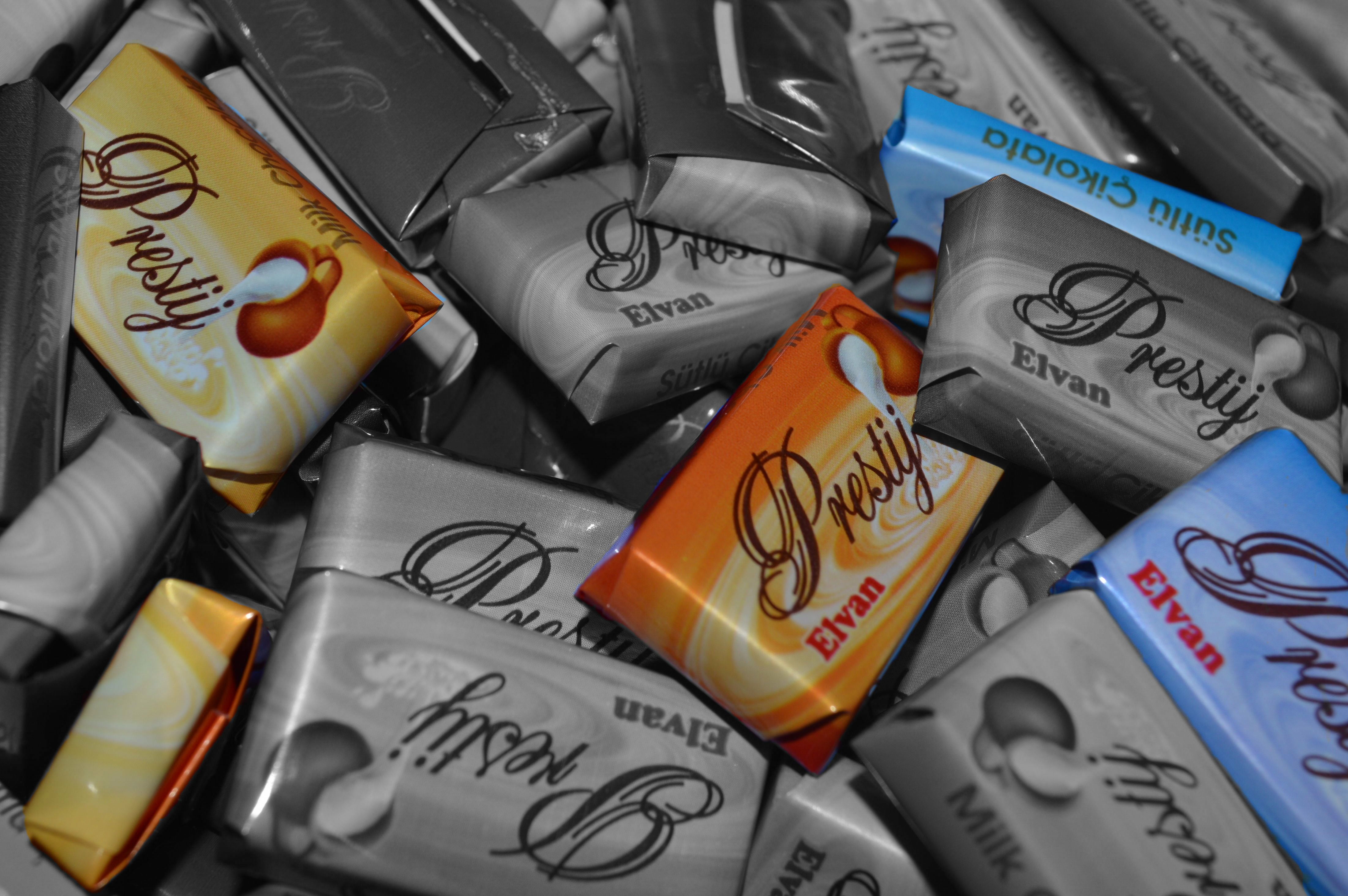 4K, packaging, no People, multi colored, soap, drawing - art product, chocolate, art and craft, communication, merchandise, creativity, container, text, HD Wallpaper