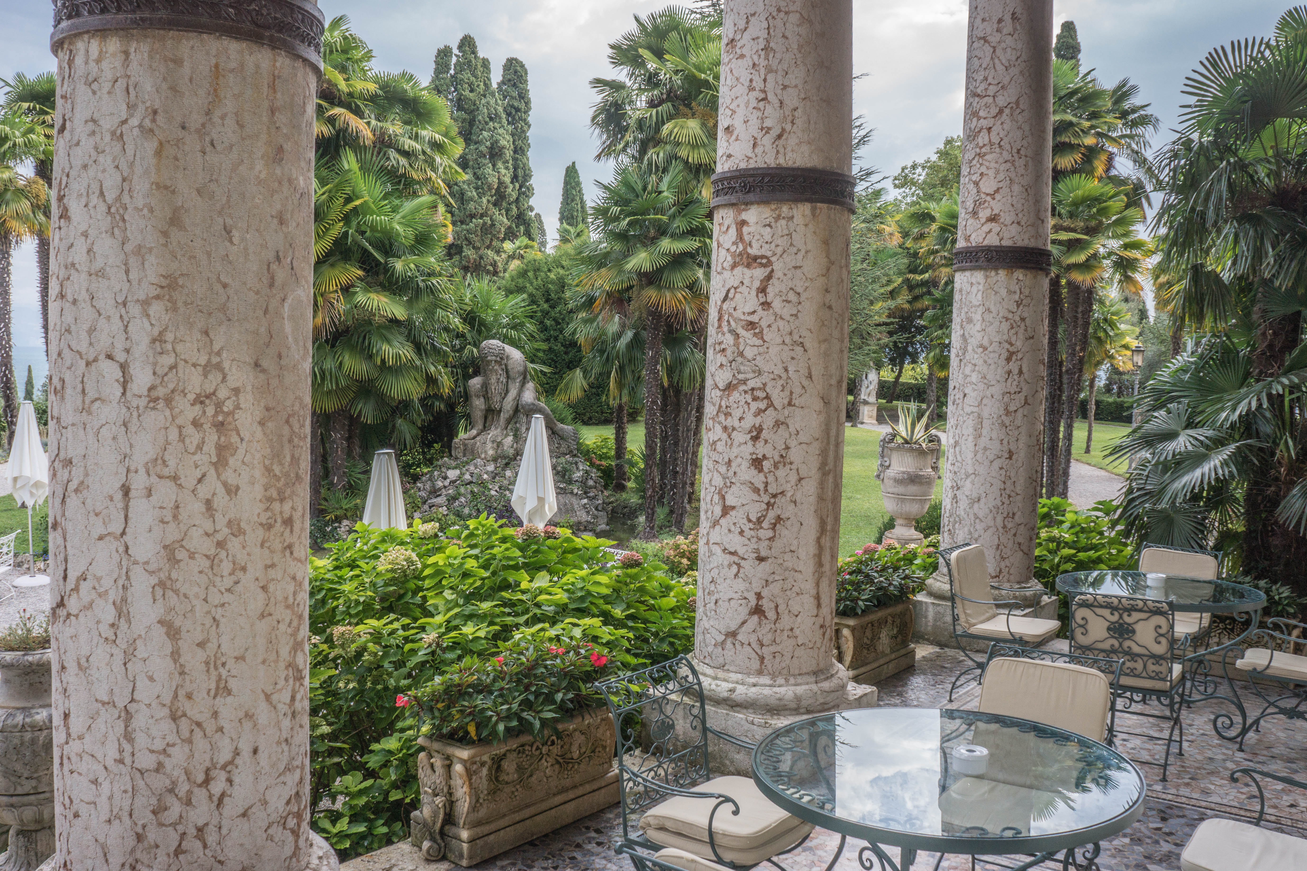 built structure, creativity, male likeness, tree trunk, representation, green, trunk, 5K, human representation, sunny, dining area, villa cortine palace, HD Wallpaper