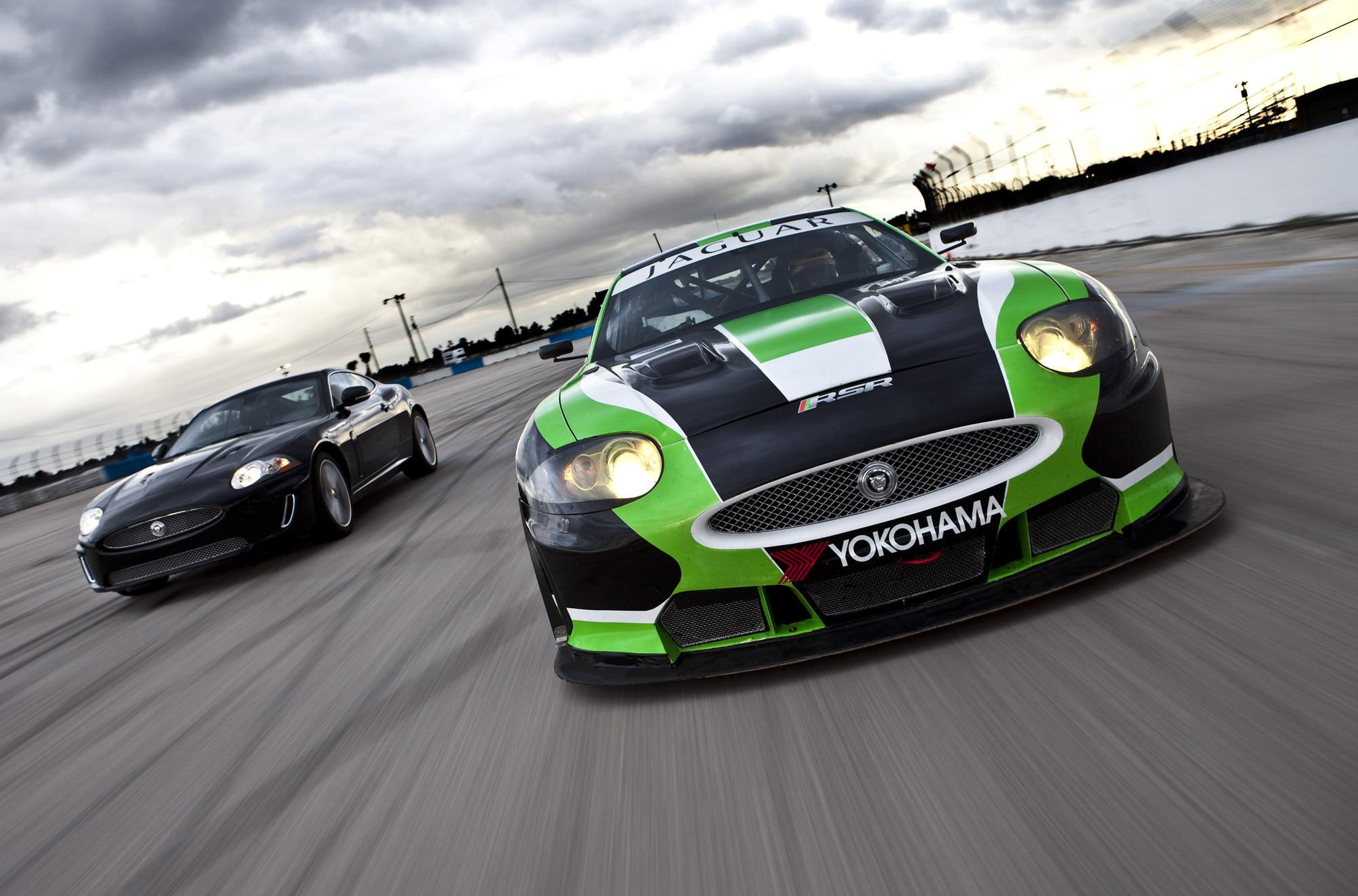 cars, jaguar, 1080P, cousins, race, HD Wallpaper