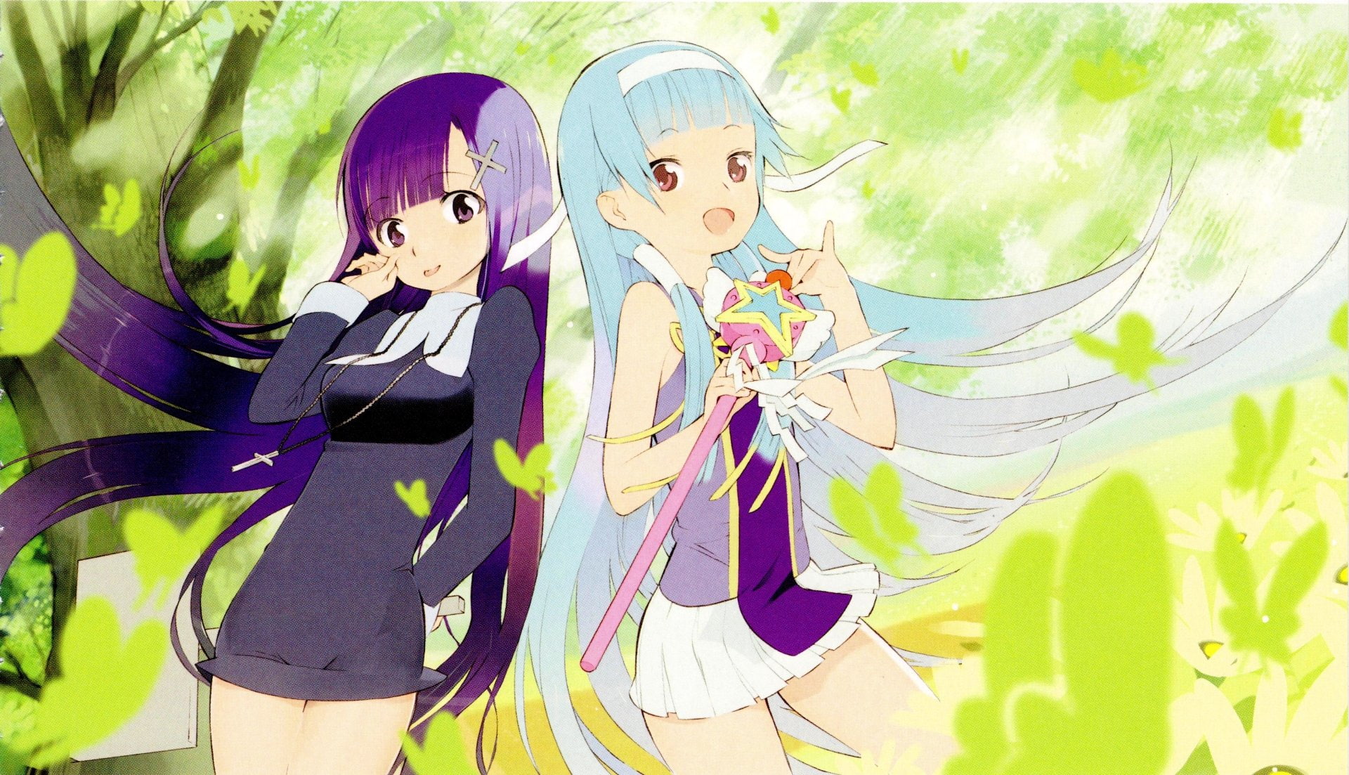 1080P, Kannagi: Crazy Shrine Maidens, Anime, HD Wallpaper
